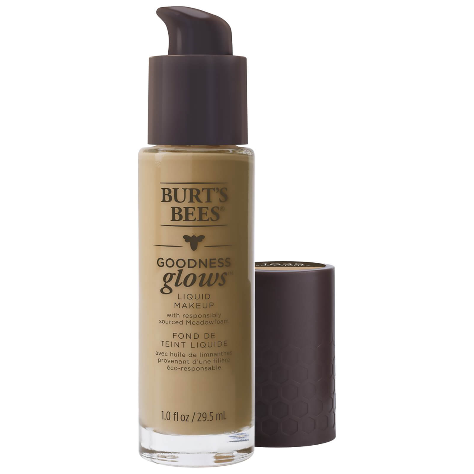 Burt`s Bees Goodness Glows Liquid Foundation 29.5ml (Various Shades) – Soft Honey lookfantastic.com imagine