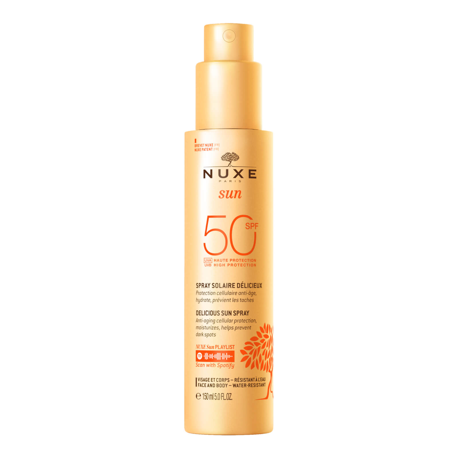 NUXE Sun Melting Spray for Face and Body SPF 50