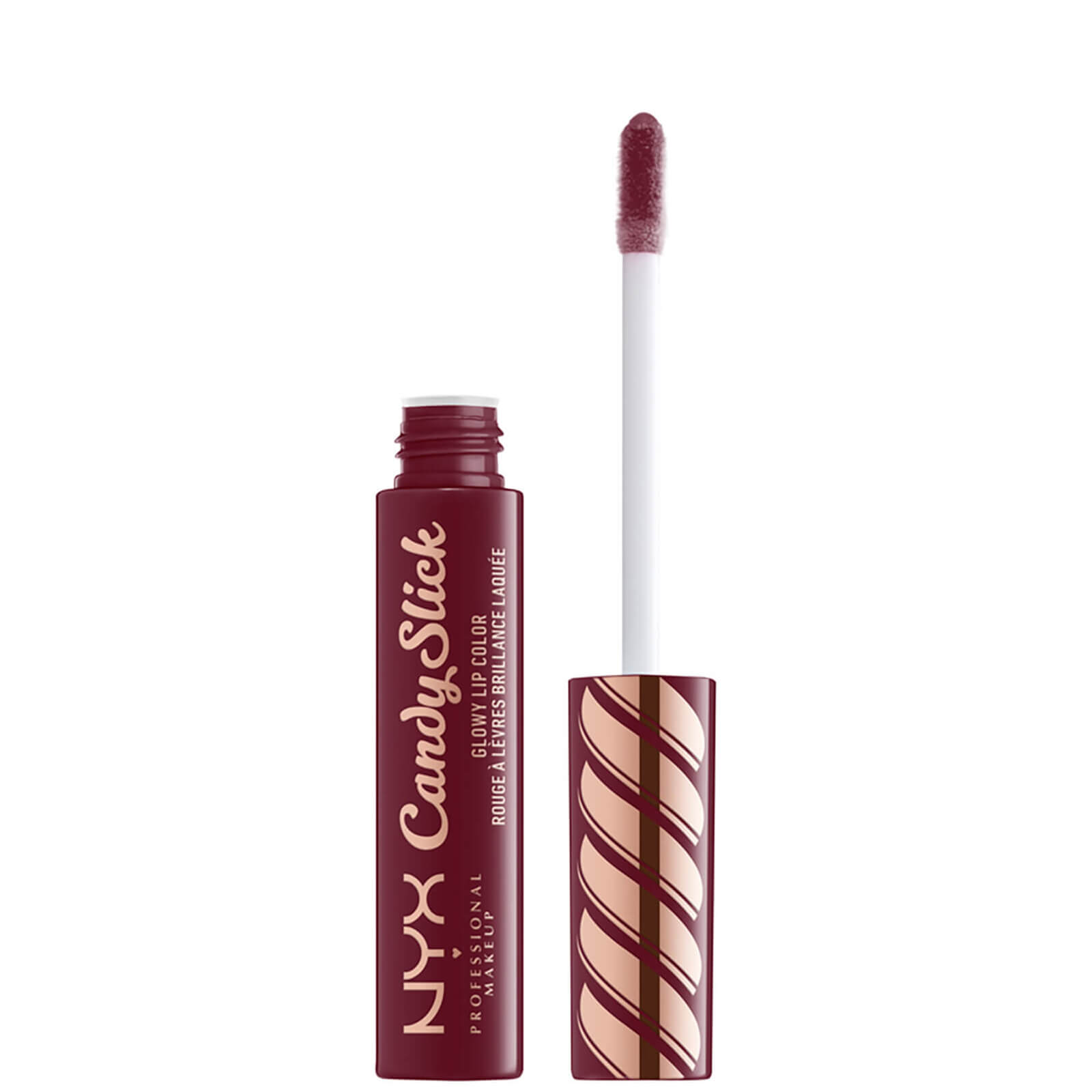 

NYX Professional Makeup Candy Slick Glowy Lip Gloss (Various Shades) - Cherry Cola