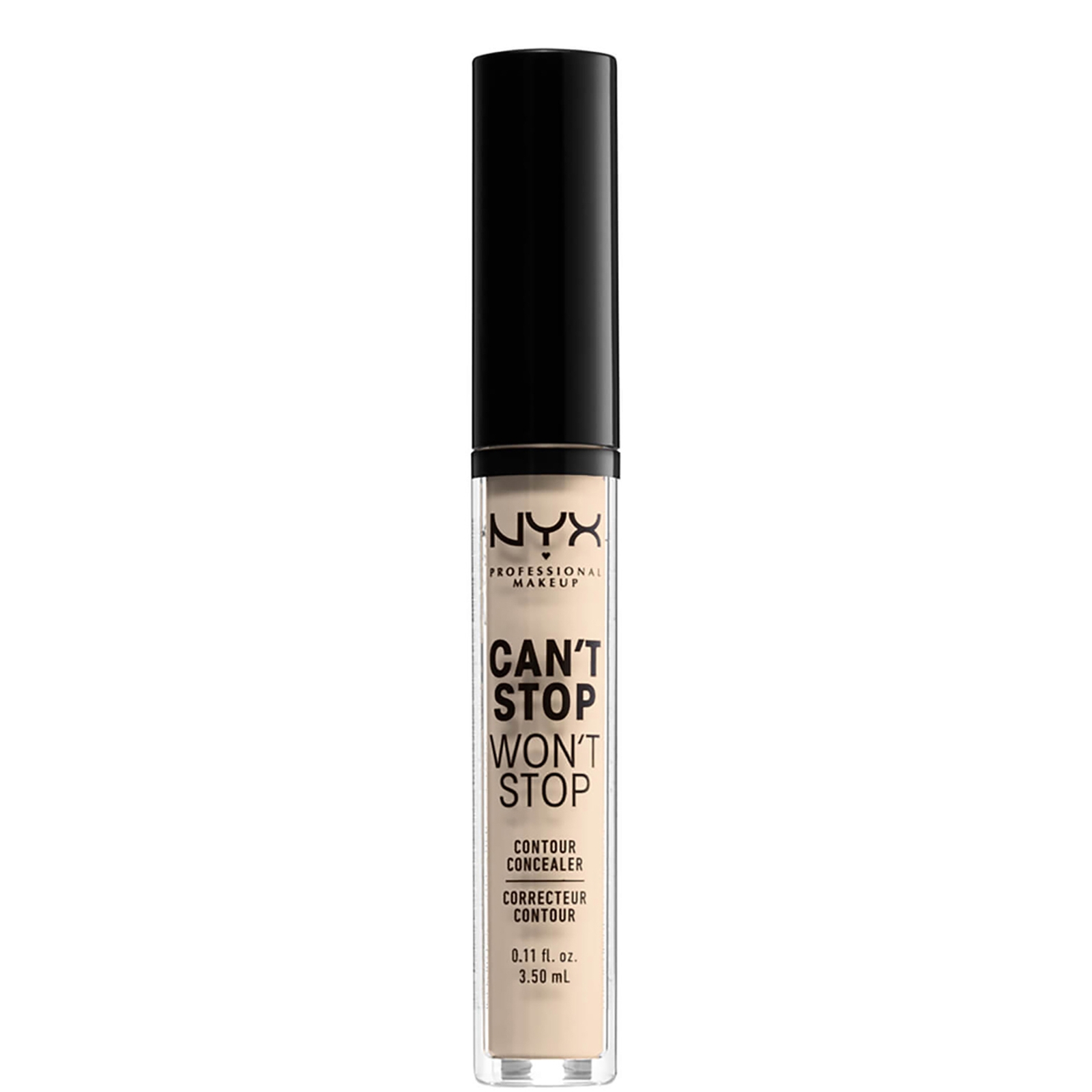 

NYX Professional Makeup Can't Stop Won't Stop Contour Concealer (Various Shades) - Fair