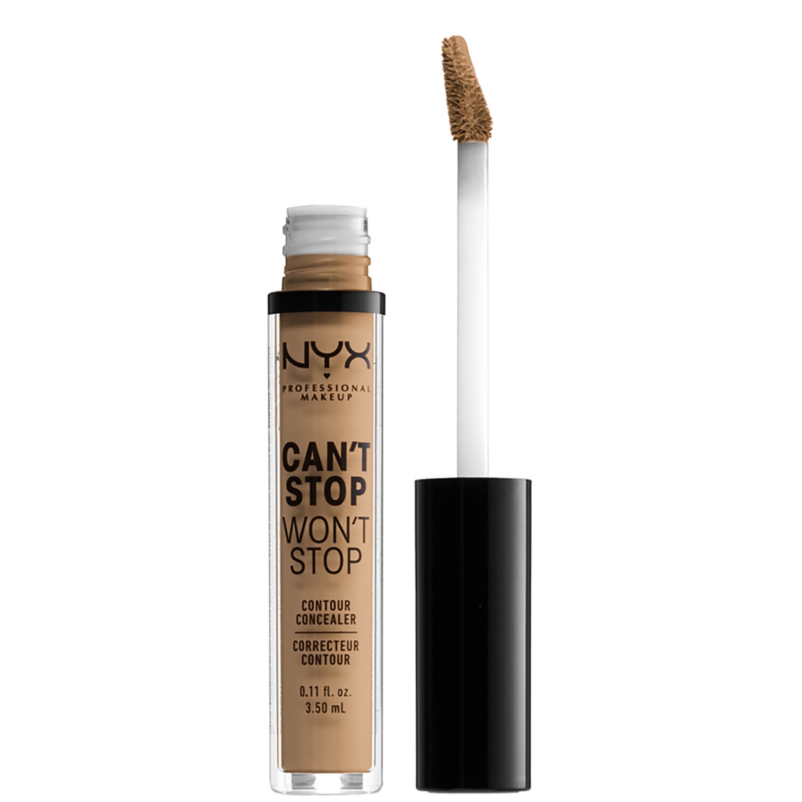 

NYX Professional Makeup Can't Stop Won't Stop Contour Concealer (Various Shades) - Caramel
