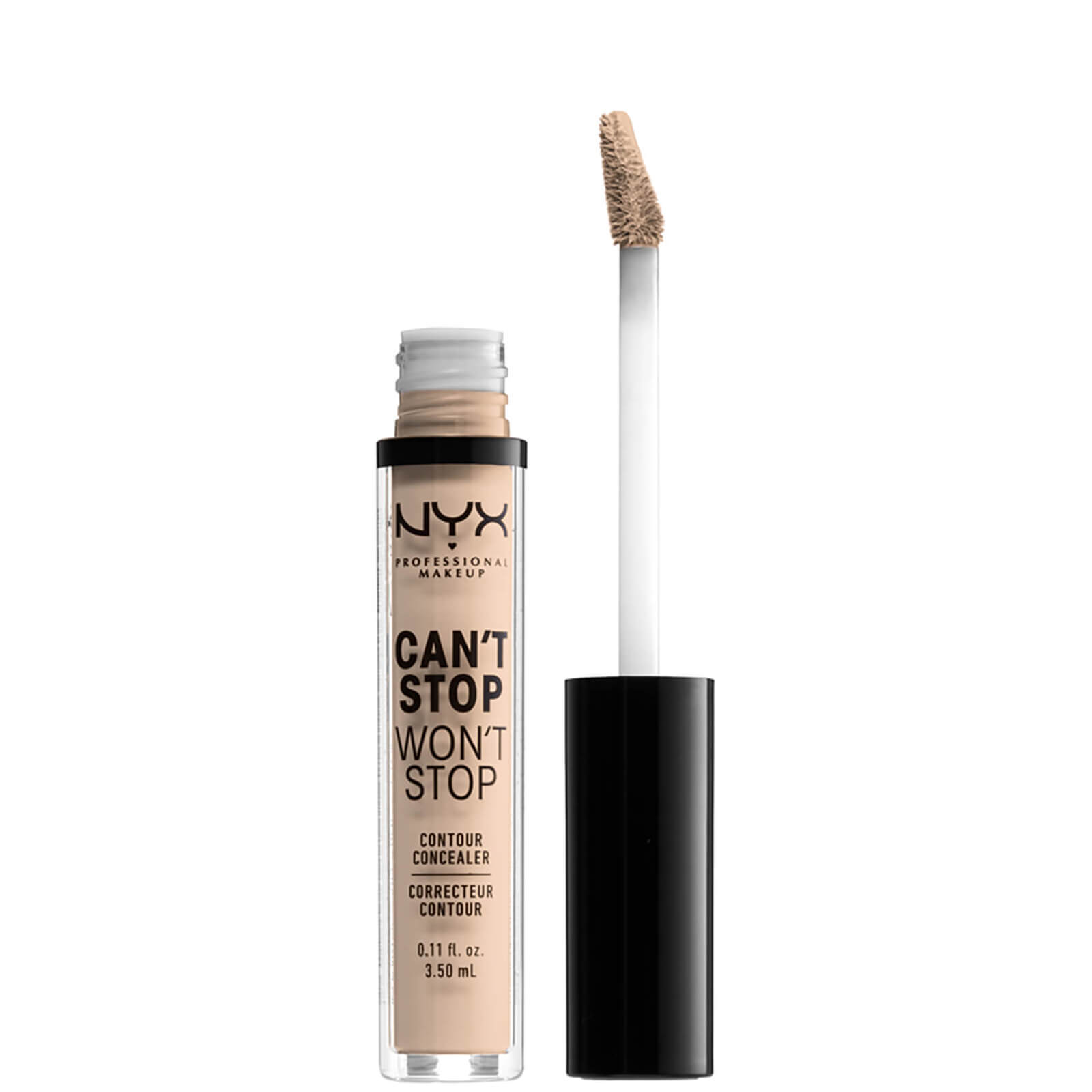 Image of NYX Professional Makeup Can't Stop Won't Stop Contour Concealer (Various Shades) - Alabaster