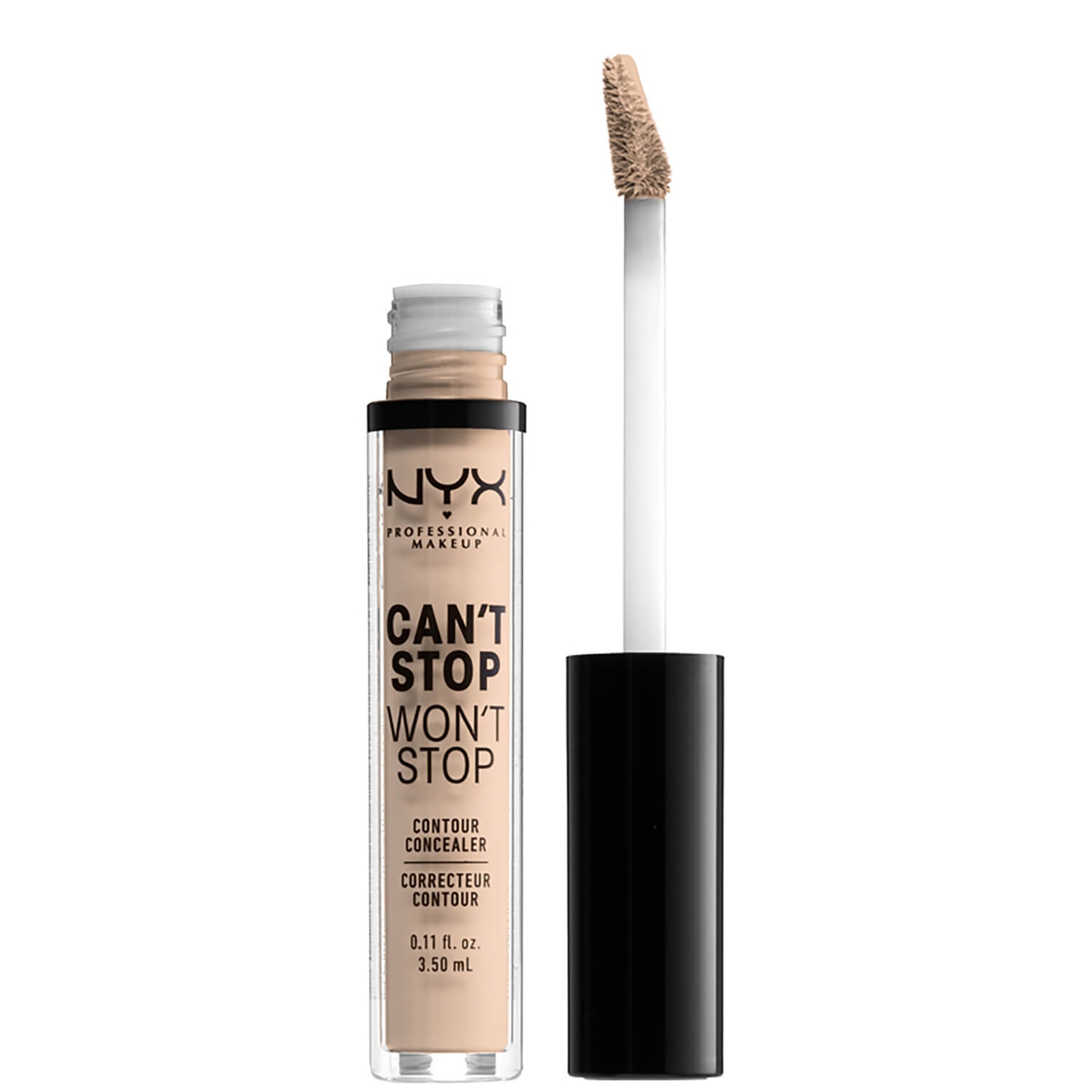 

NYX Professional Makeup Can't Stop Won't Stop Contour Concealer (Various Shades) - Alabaster