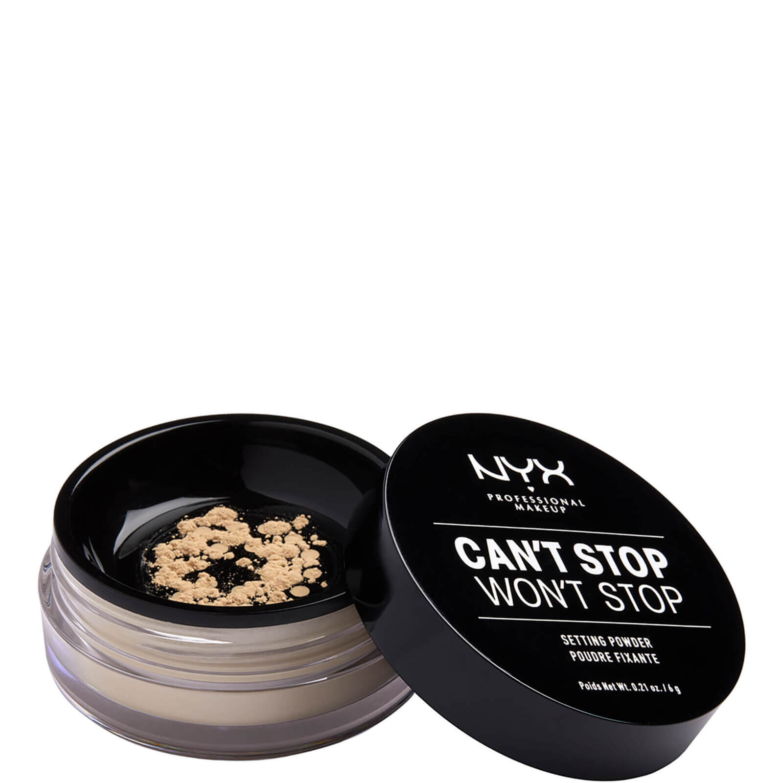 NYX Professional Makeup Can't Stop Won't Stop Setting Powder (Various Shades) - Light-Medium