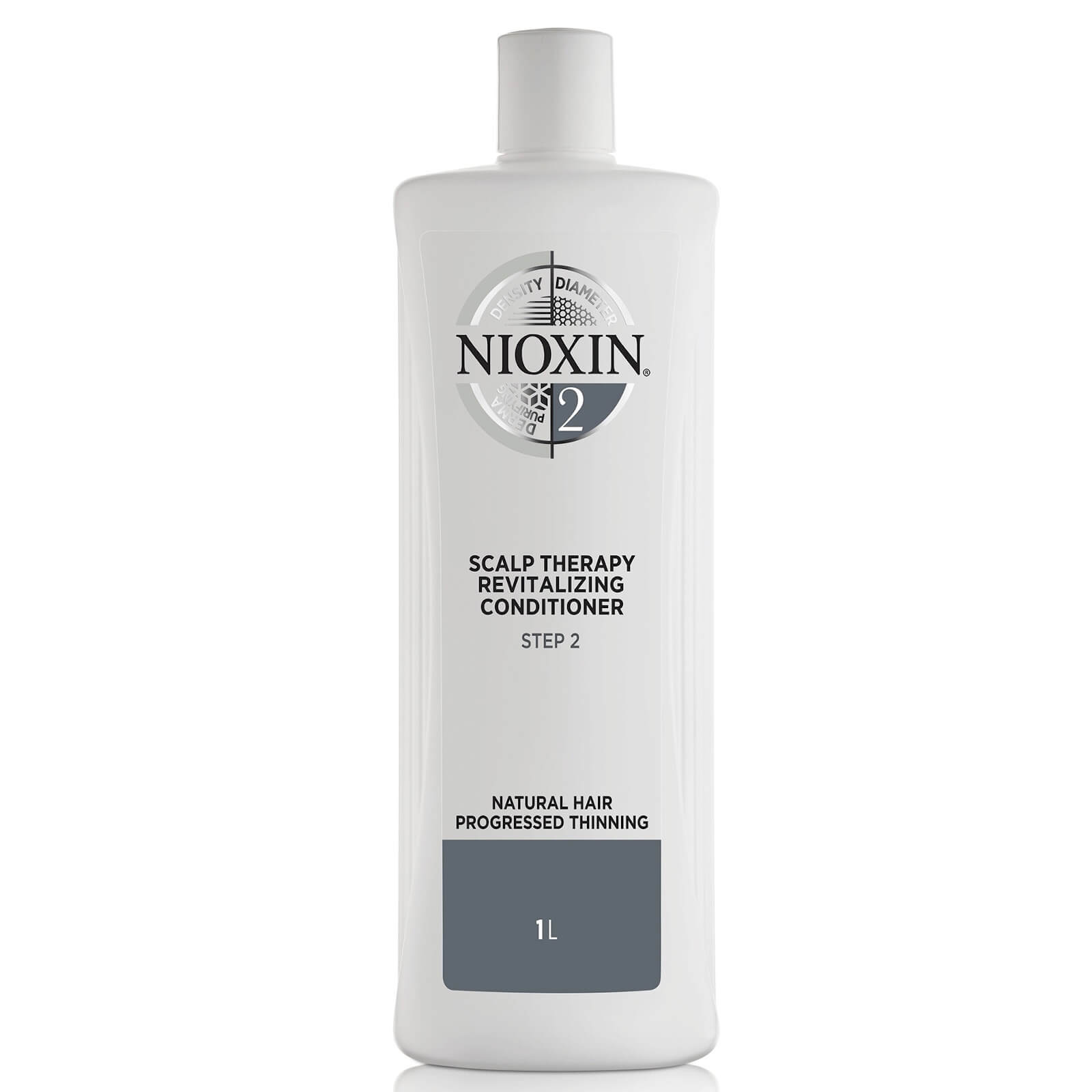 NIOXIN 3-Part System 2 Scalp Therapy Revitalizing Conditioner for Natural Hair with Progressed Thinning 1000ml