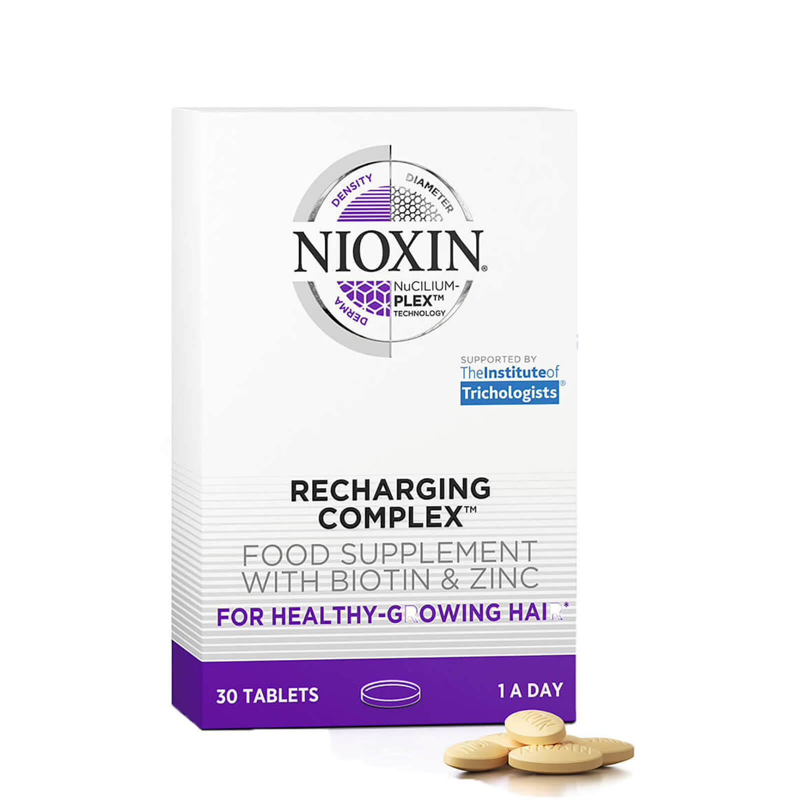 Integratore alimentare NIOXIN  Recharging ComplexTM (30 compresse)
