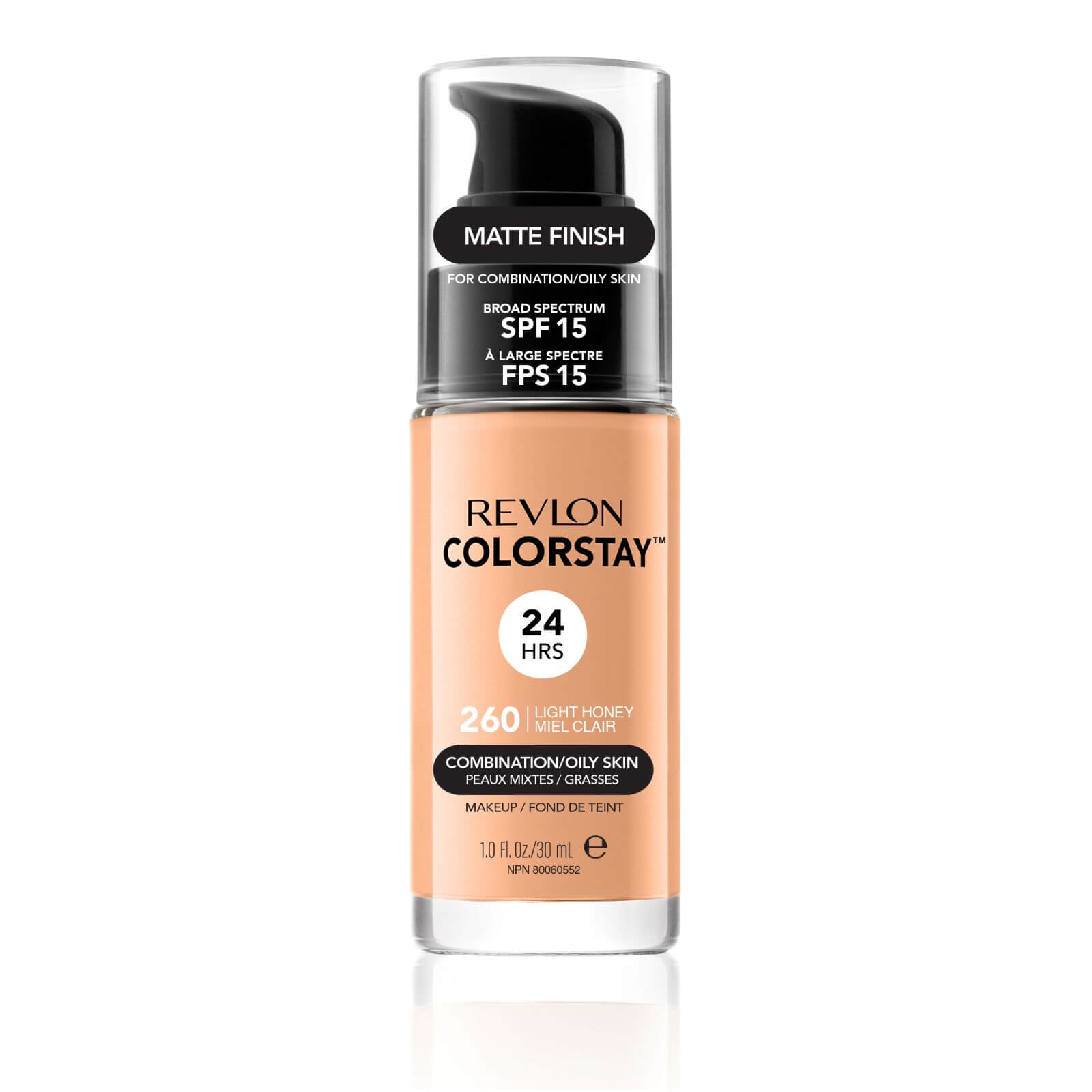 Revlon ColorStay Make-Up Foundation for Combination/Oily Skin (Various Shades) - Light Honey