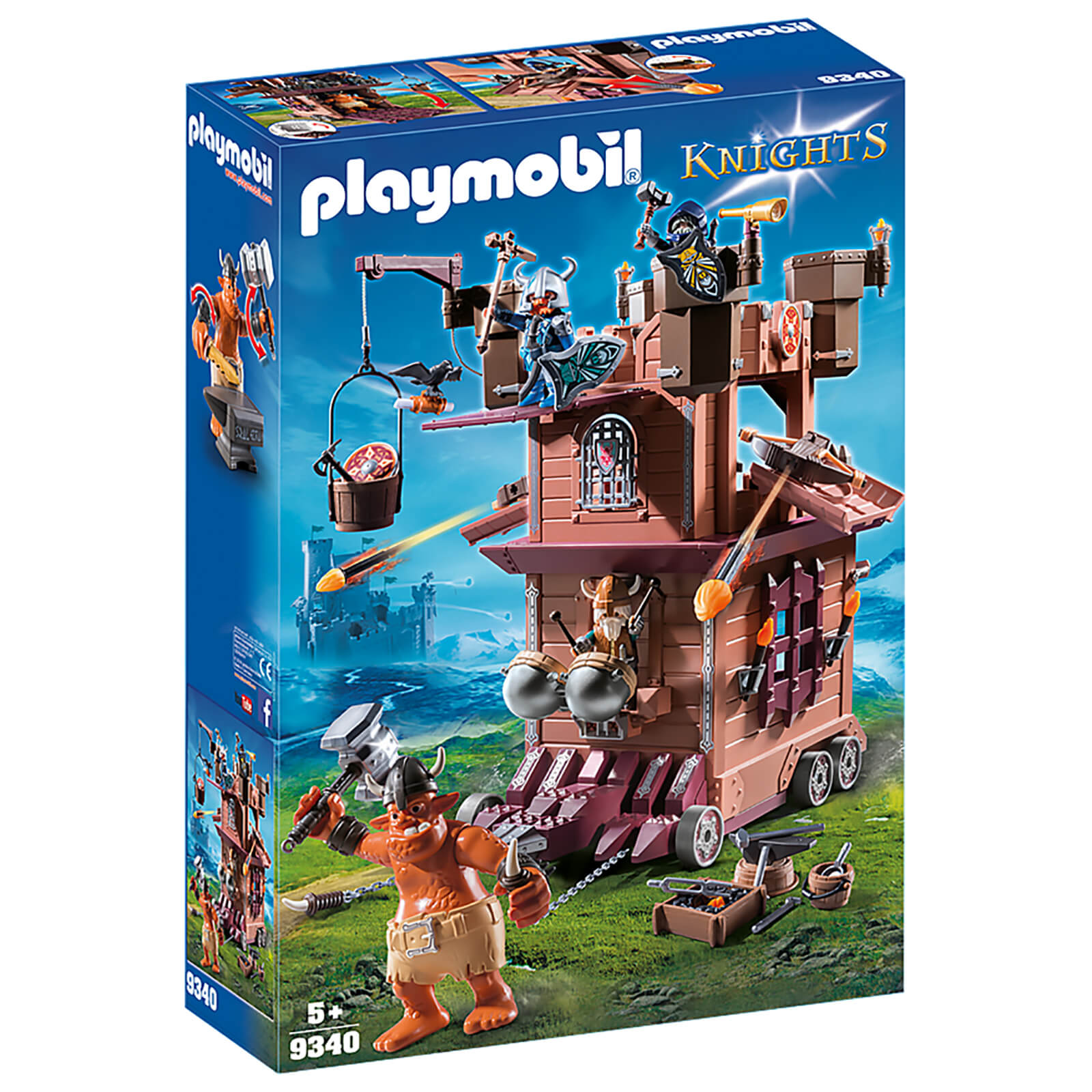 Playmobil Jeu De Construction Forteresse Naine Mobile