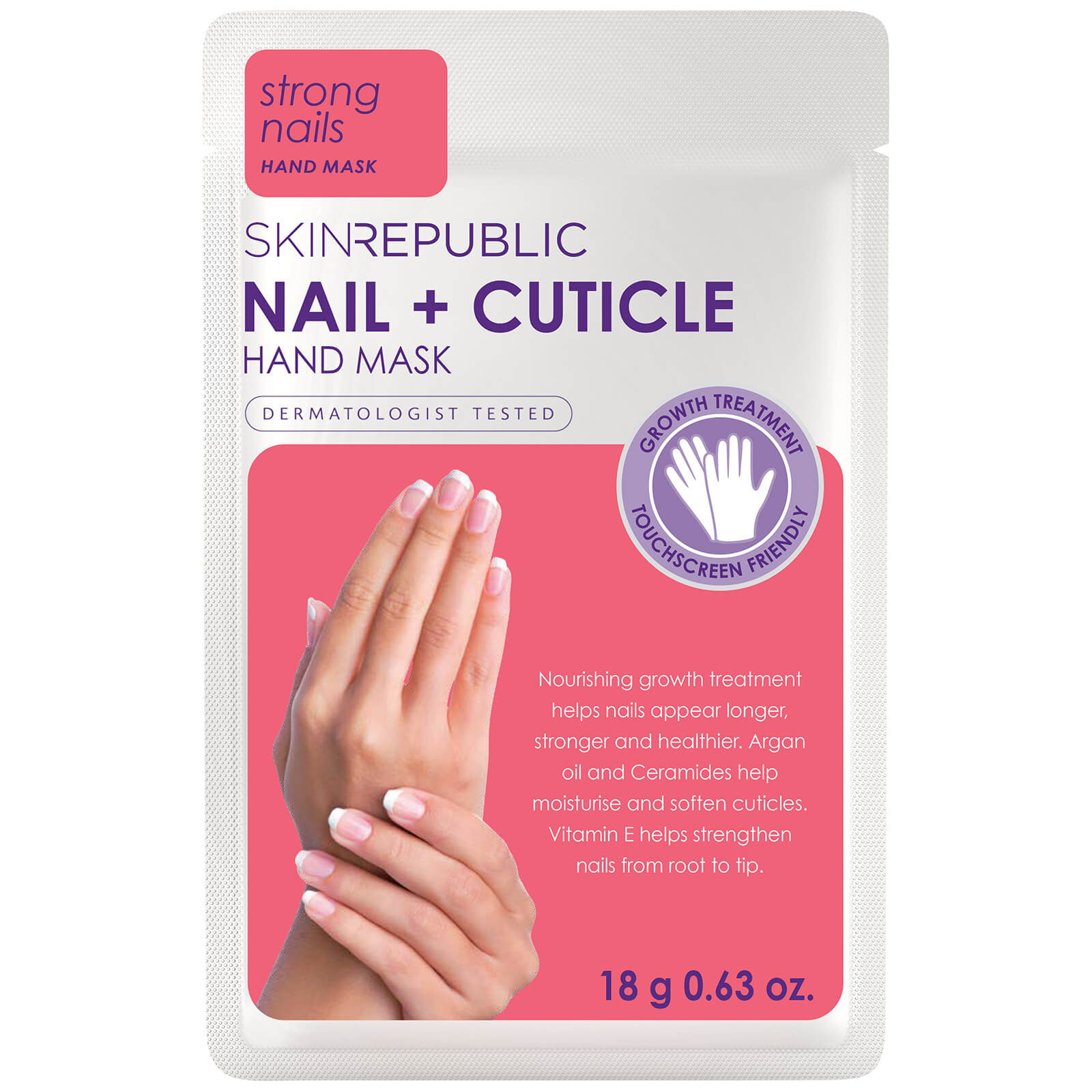 

Skin Republic Nail and Cuticle Keratin Hand Mask 18g