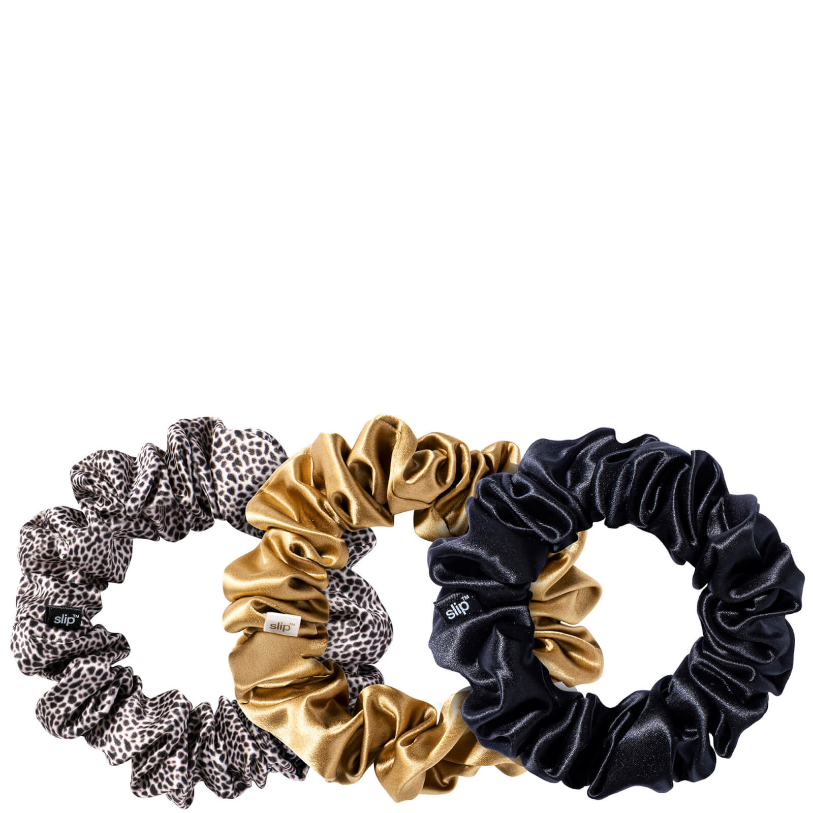 Click to view product details and reviews for Slip Silk Large Scrunchies Various Colours Black Leopard.
