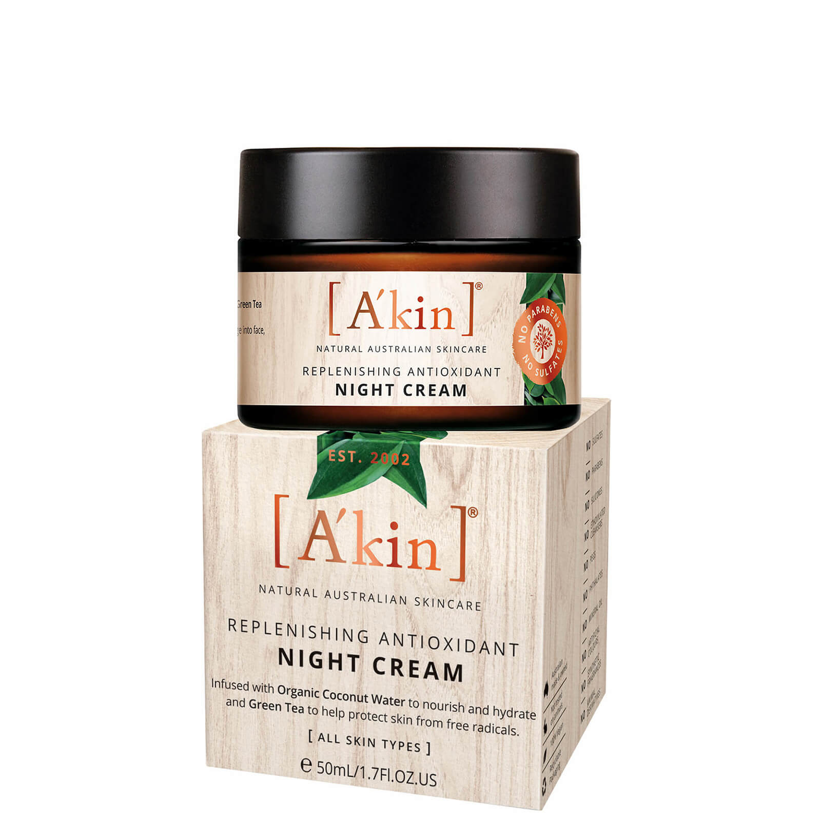 

A'kin Replenishng Antioxidant Night Cream 50ml