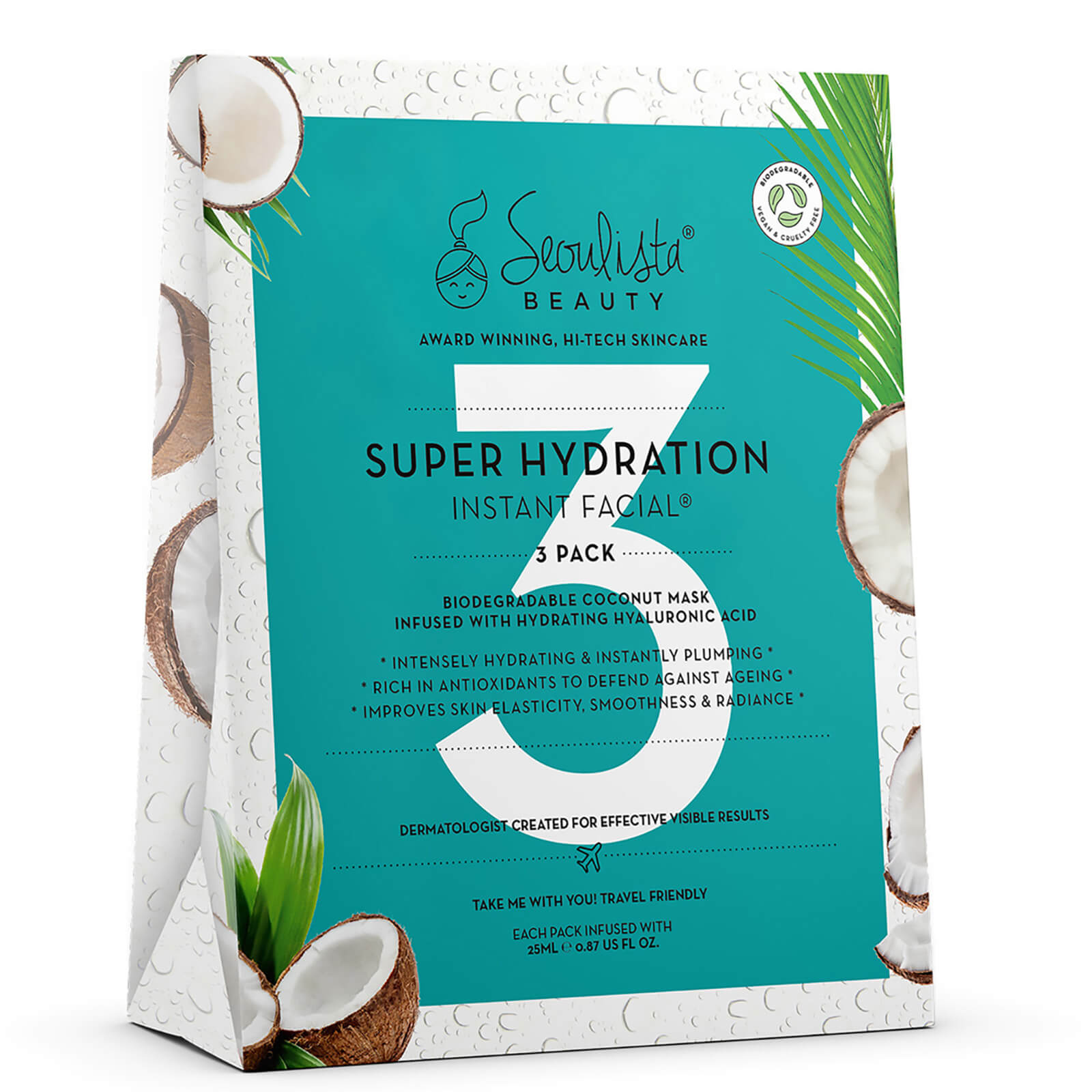 

Seoulista Beauty Super Hydration Multi Pack 3's