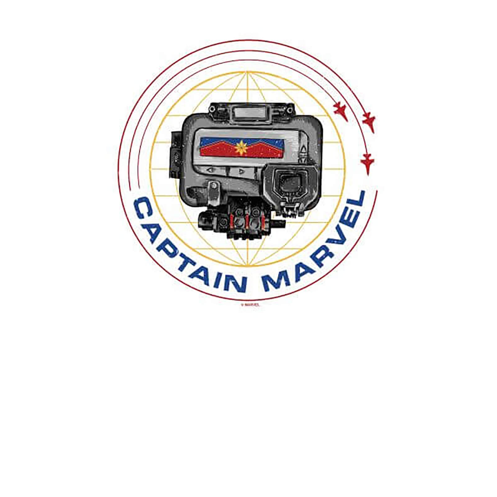 

T-Shirt Captain Marvel Pager - Bianco - Donna - M - Bianco