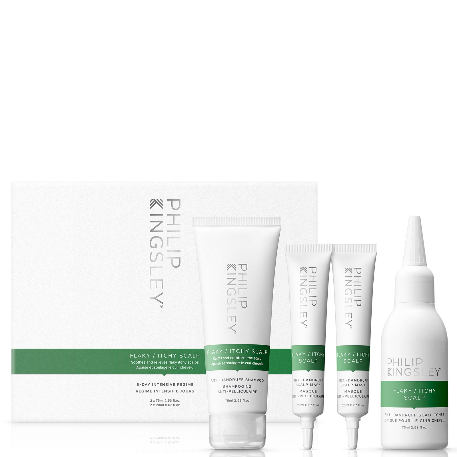 Philip Kingsley Flaky/Itchy Scalp 8-Day Kit (Worth PS44)