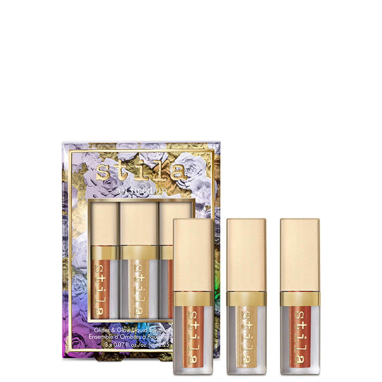 Stila All Fired Up Glitter & Glow Liquid Eyeshadow Set