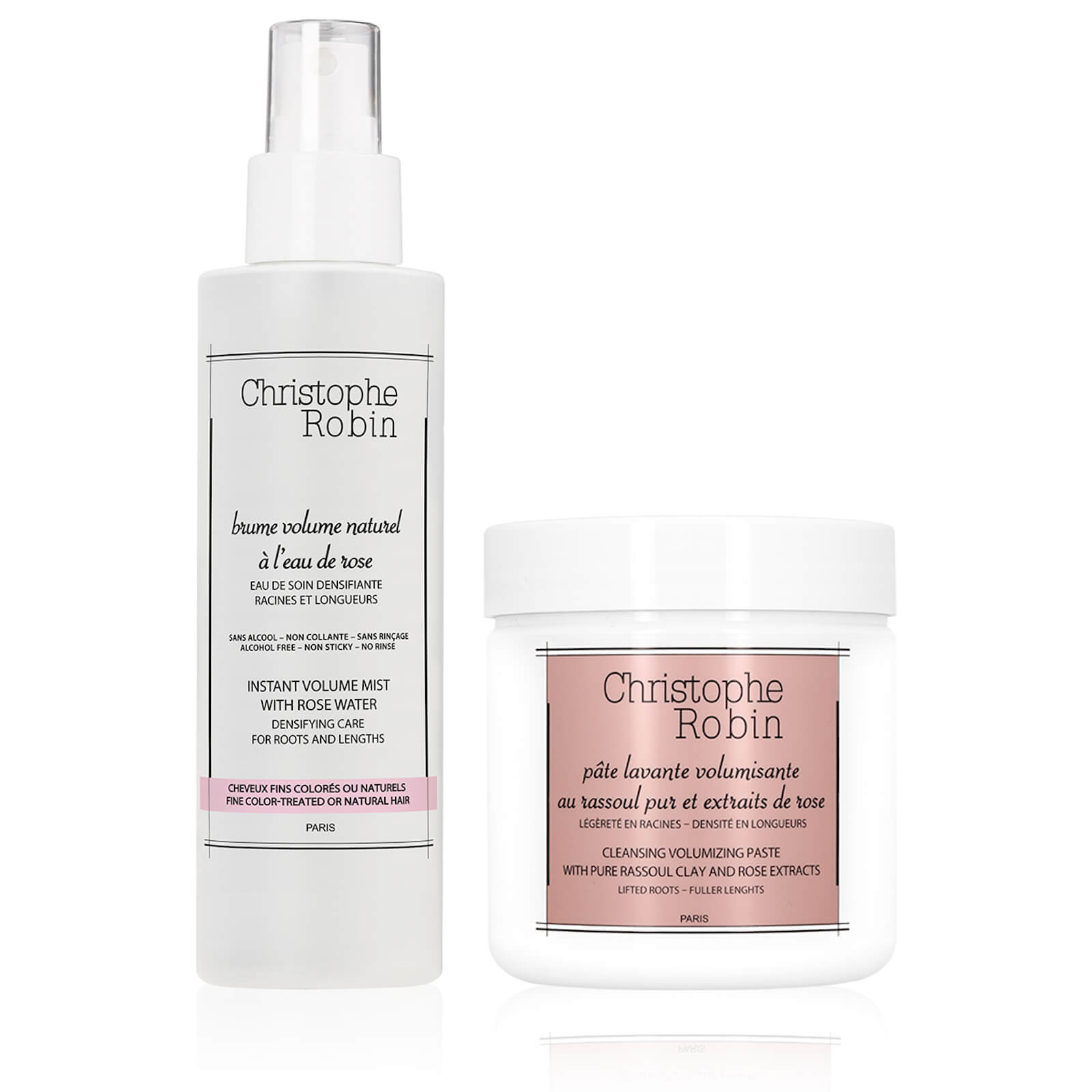 

Christophe Robin Cleansing Volumizing Paste and Instant Volumizing Mist