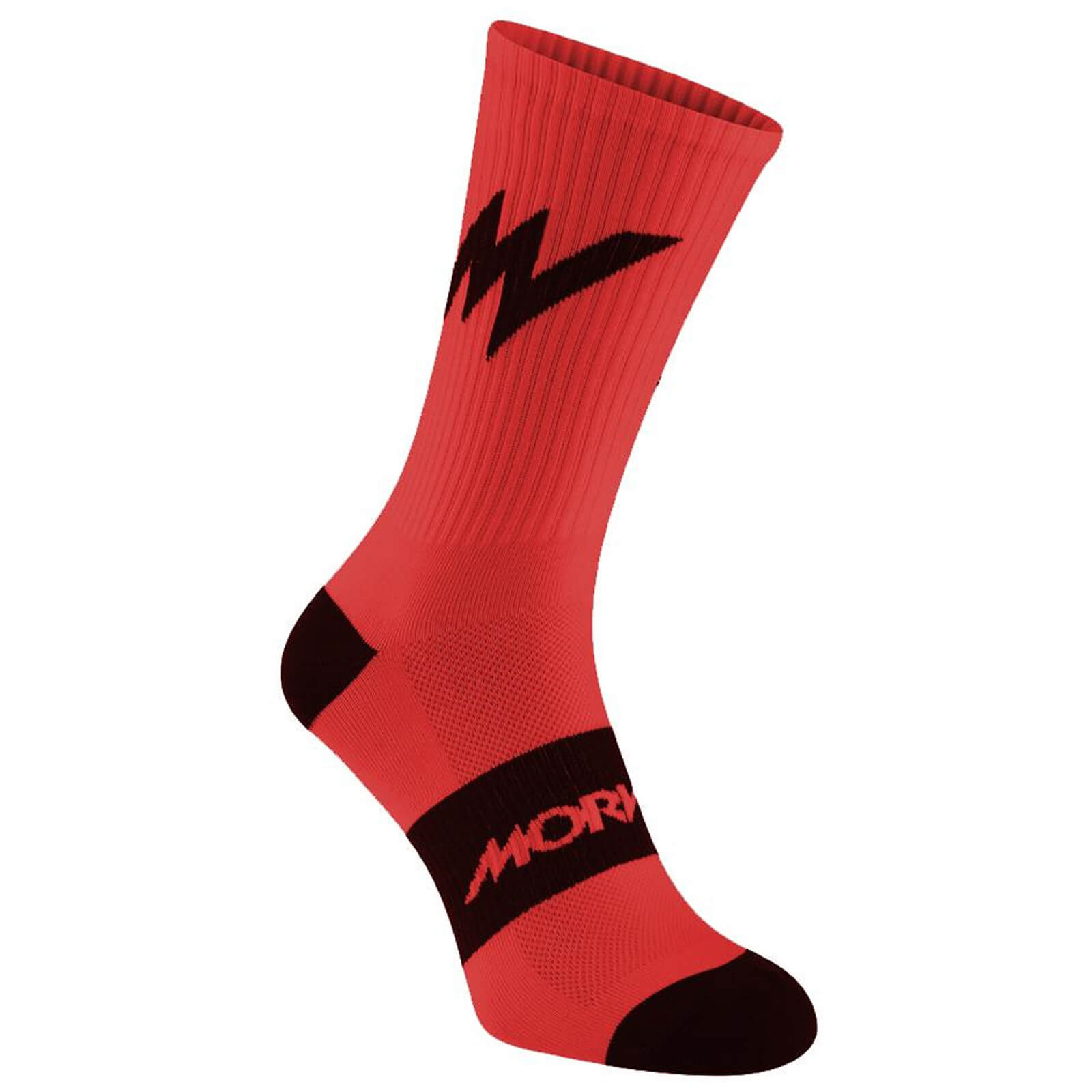 Morvelo Series Emblem Red Socks - S/M