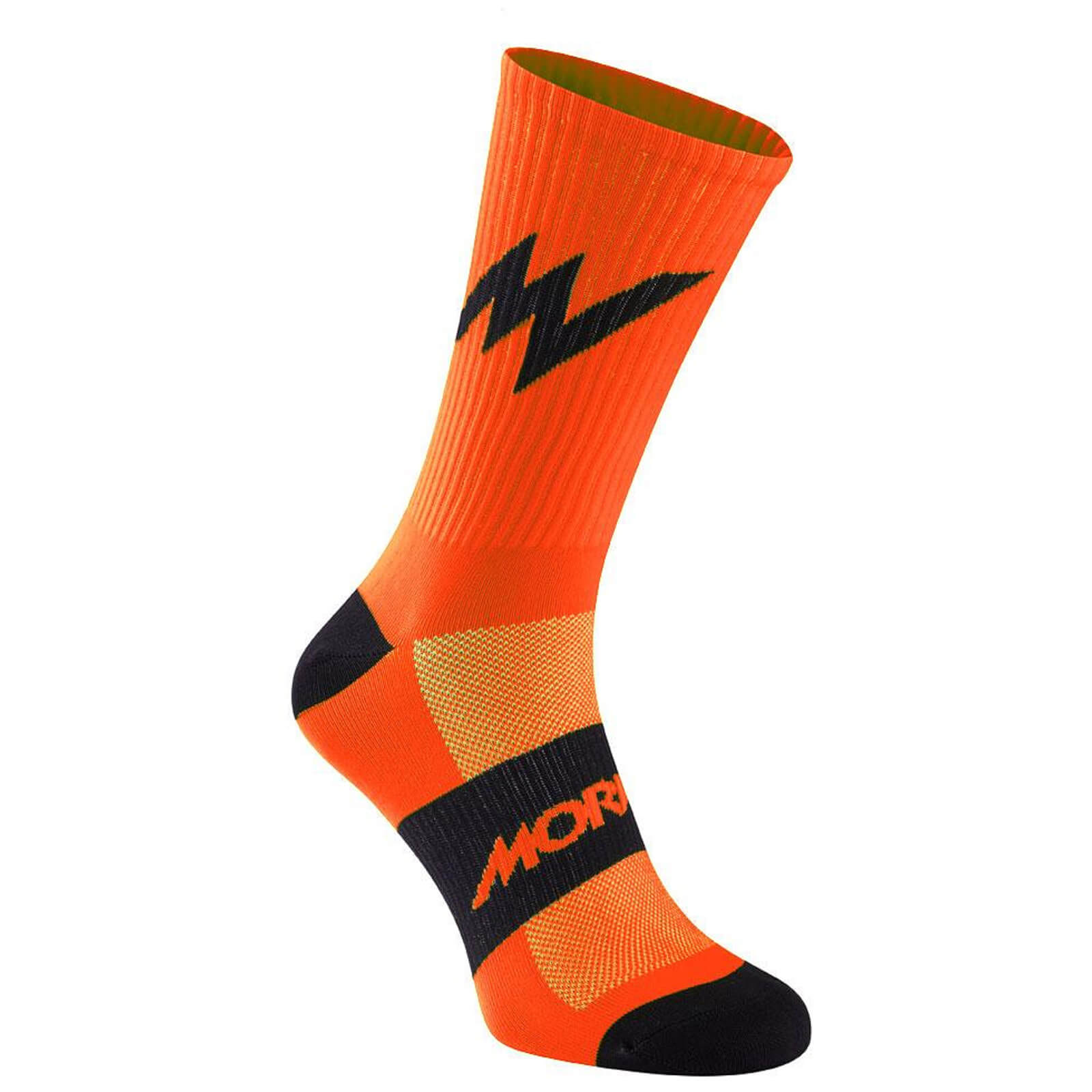 Morvelo Series Emblem Orange Socks - S/M