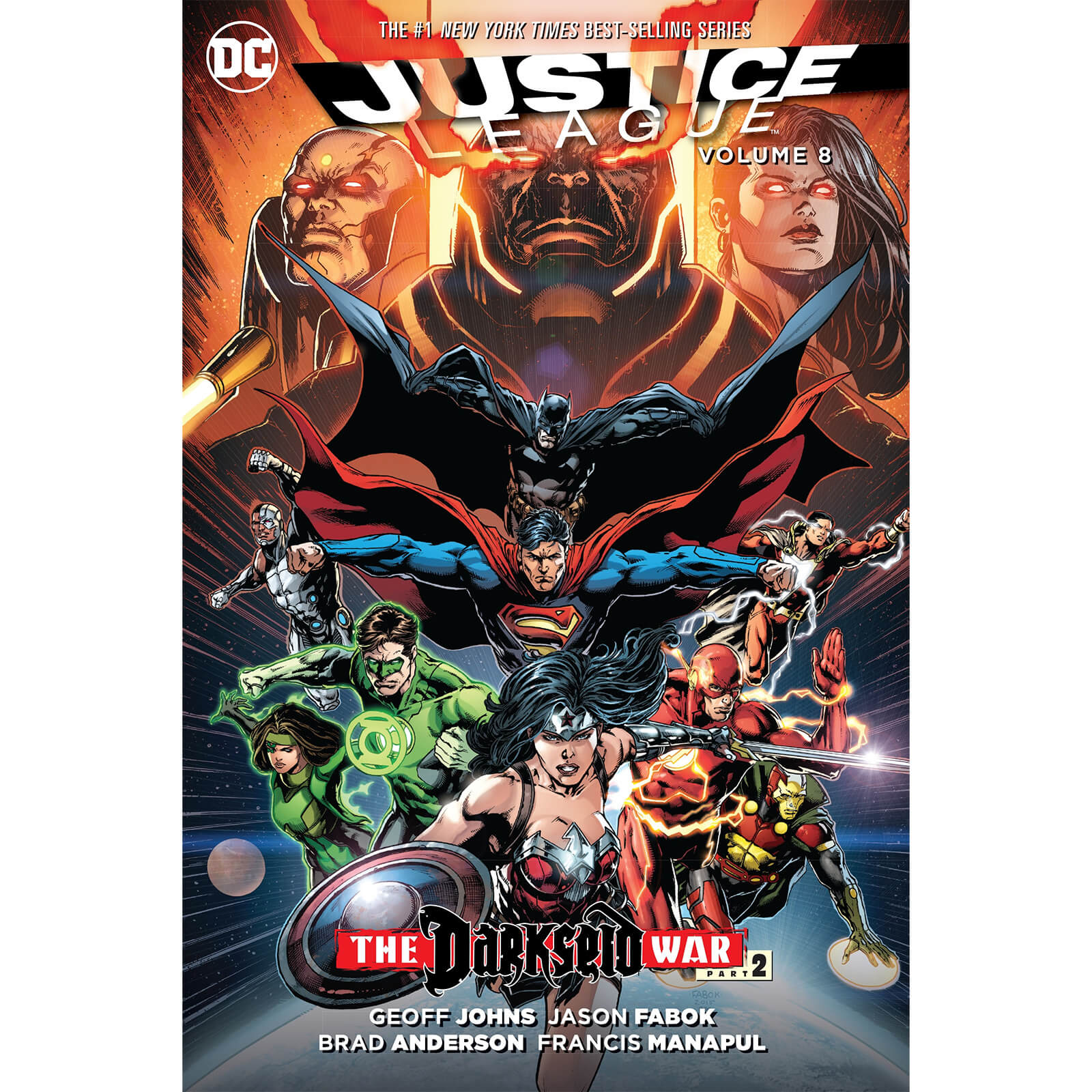 DC Comics - Justice League Hard Cover Vol 08 Darkseid War Part 2