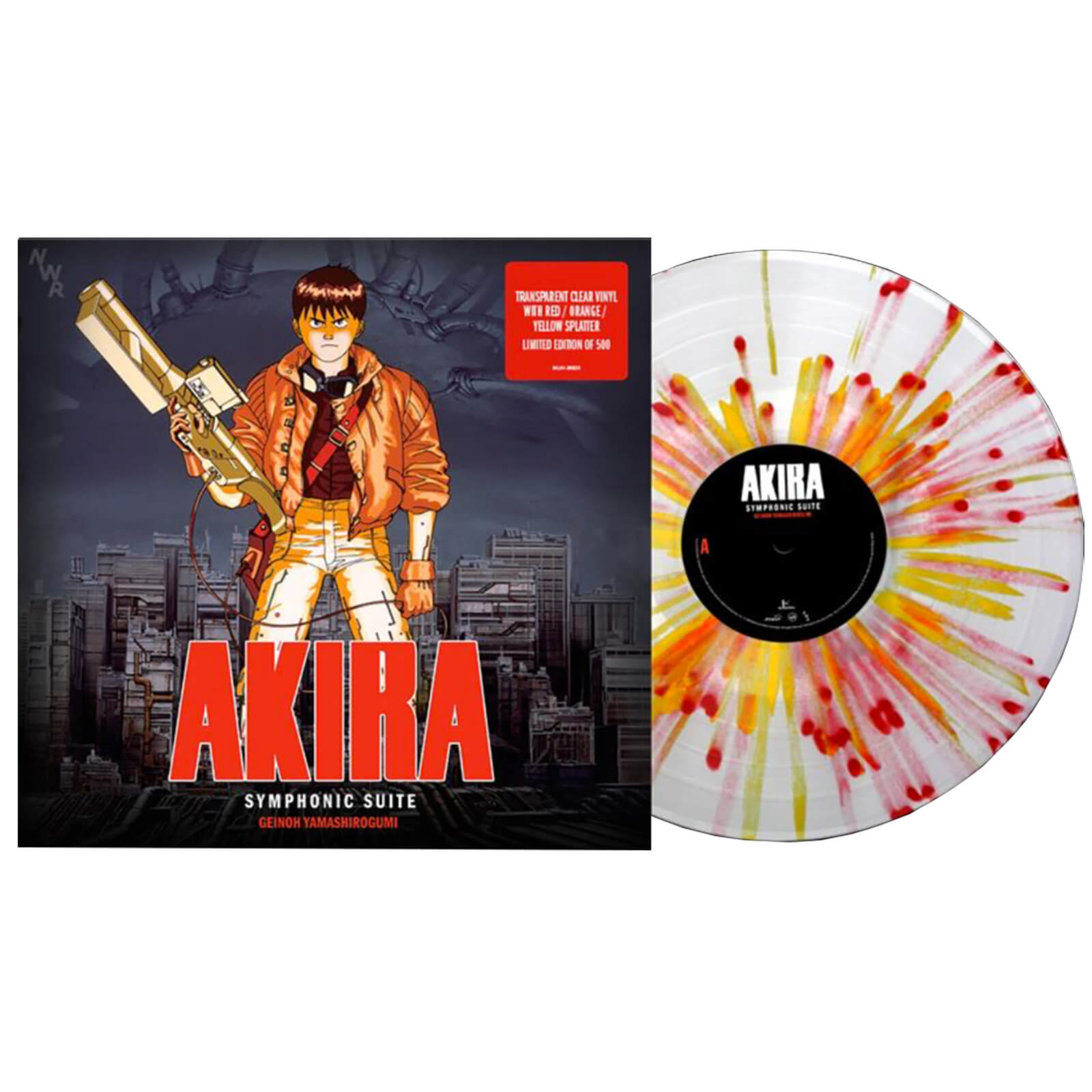 Akira Original Soundtrack Album Geinoh Yamashirogumi Symphonic Suite Limited To 500 Pieces Merchandise Zavvi Uk