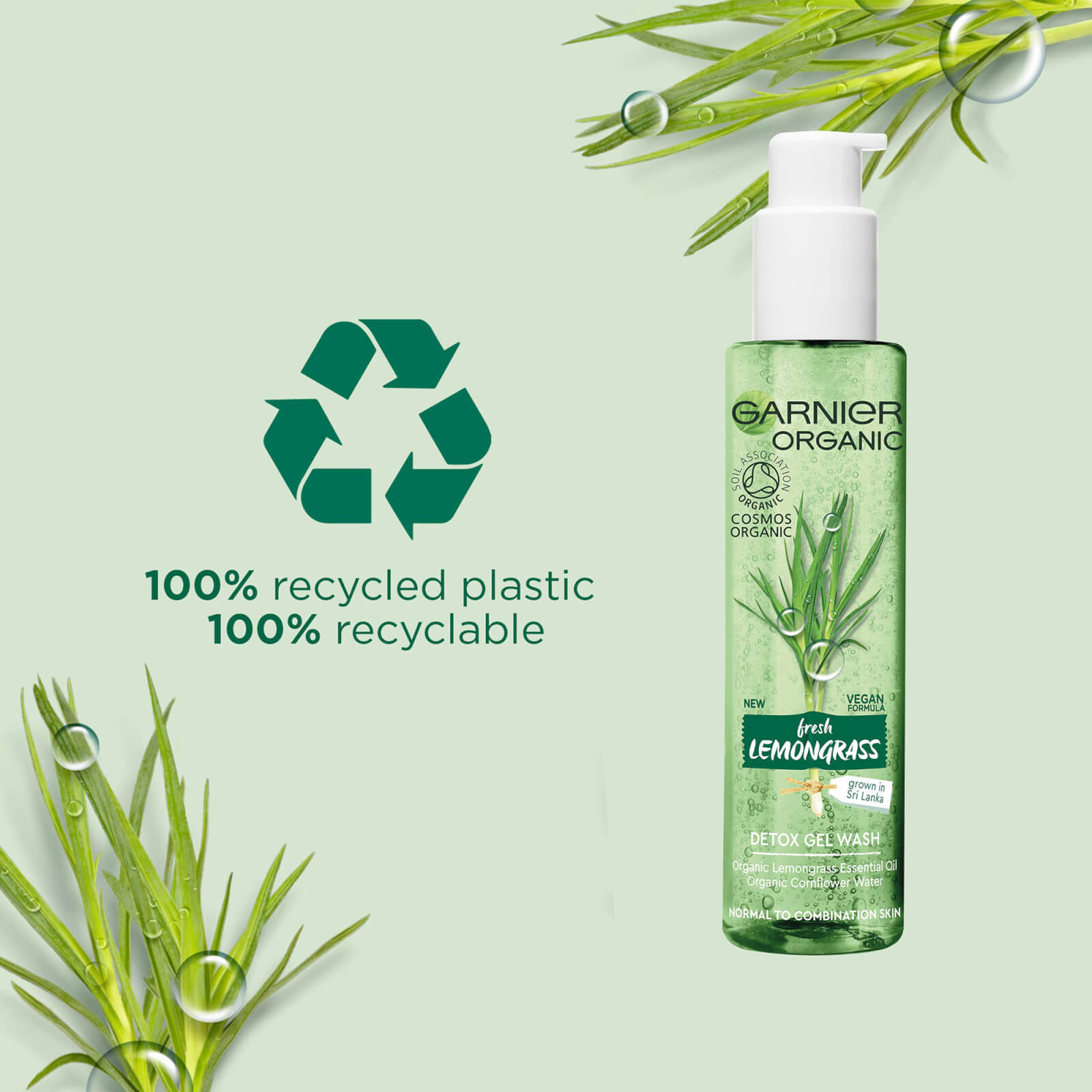Thumbnail - Garnier Organic Zitronengrass Gel-Waschlotion 150 ml