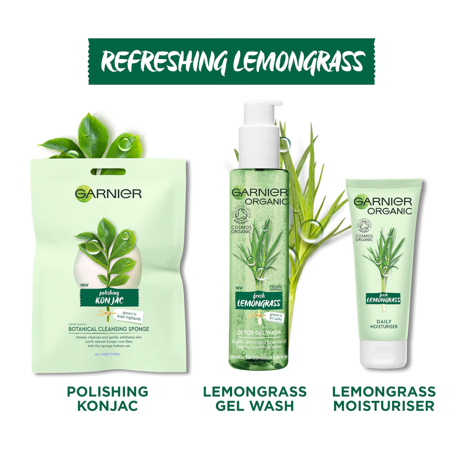 Thumbnail - Garnier Organic Zitronengrass Gel-Waschlotion 150 ml