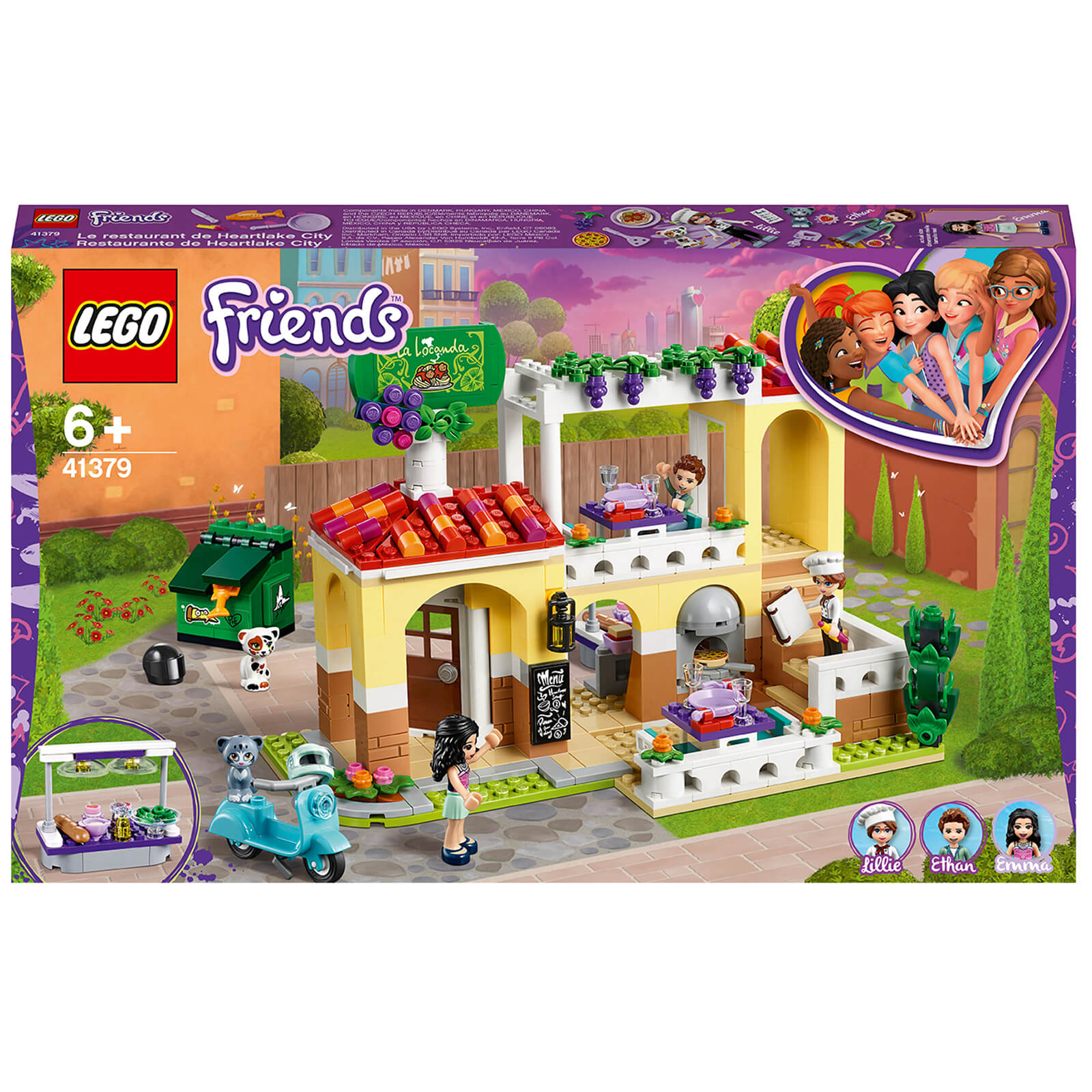LEGO Friends: Heartlake City: Restaurant Pizzeria Set (41379)
