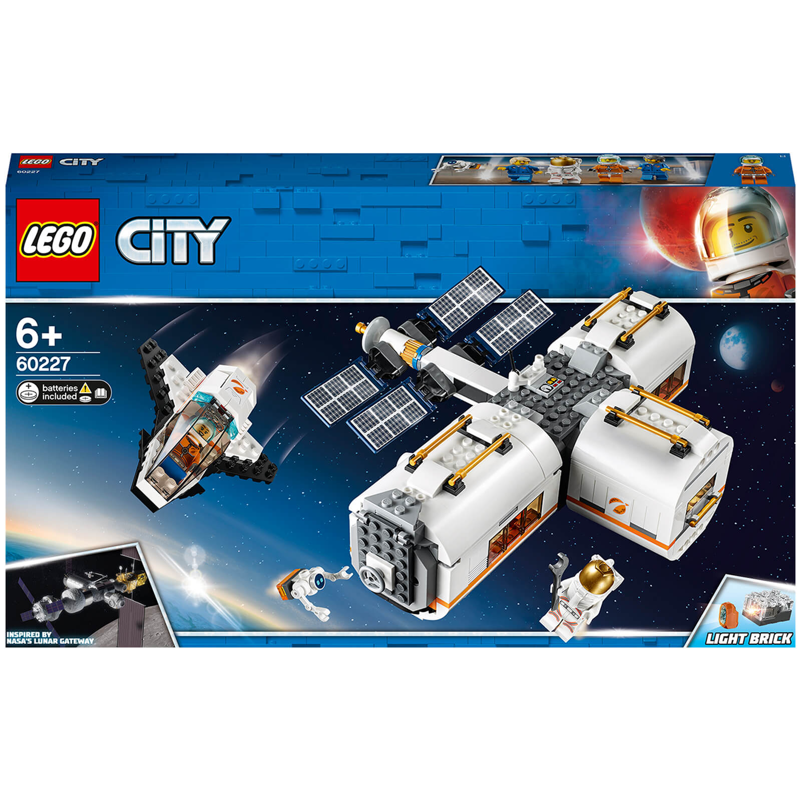 LEGO City: Juguete del puerto espacial de la Estación Espacial Lunar (60227)