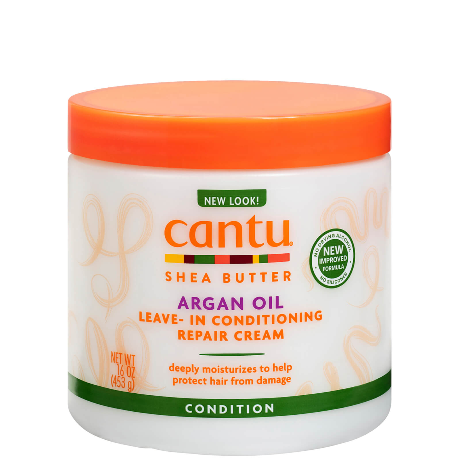 Image of Cantu Argan Oil Leave-In Conditioning Repair Cream 453g/16oz