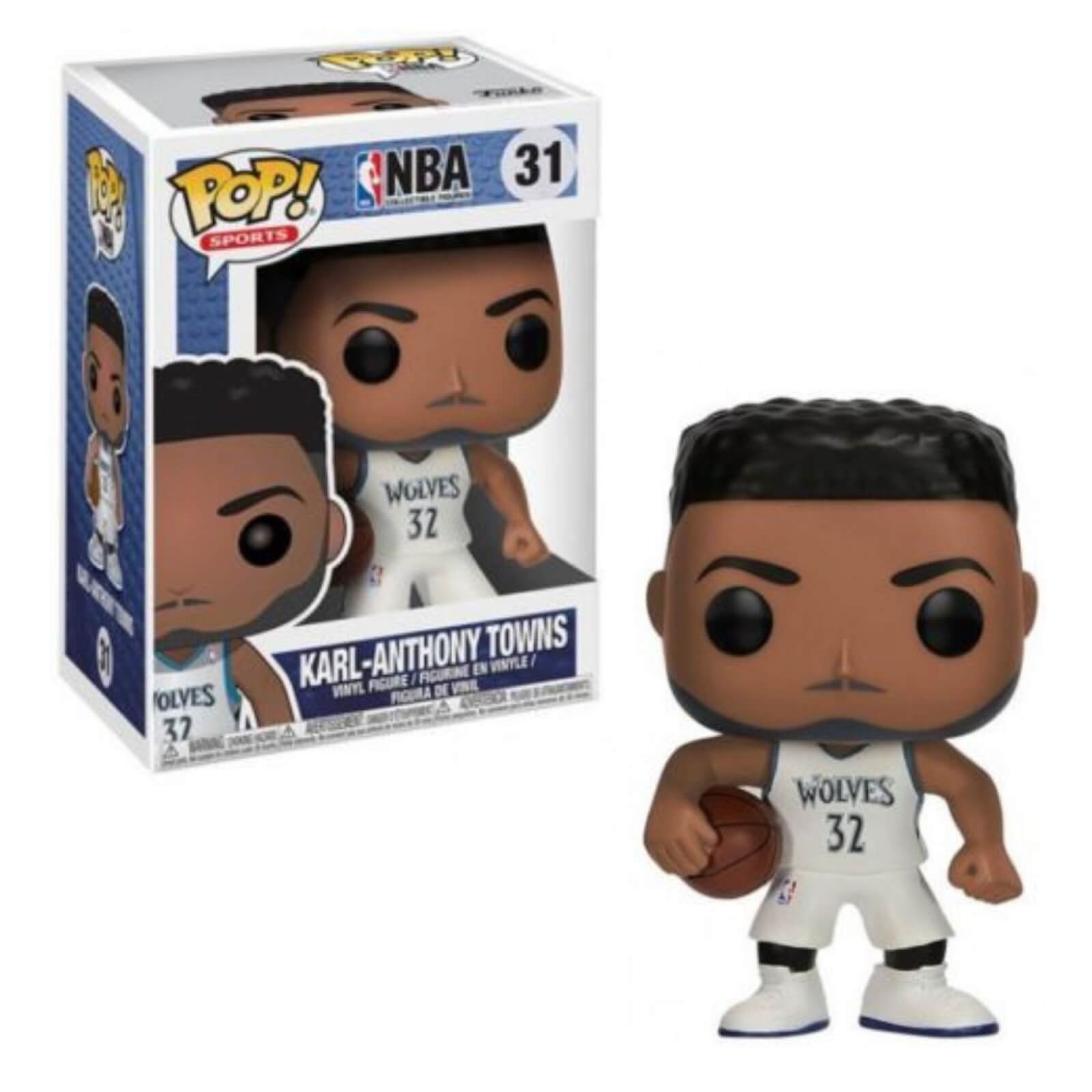 Nba Legends Minnesota Timberwolves Karl-Anthony Towns Funko Pop! Vinyl