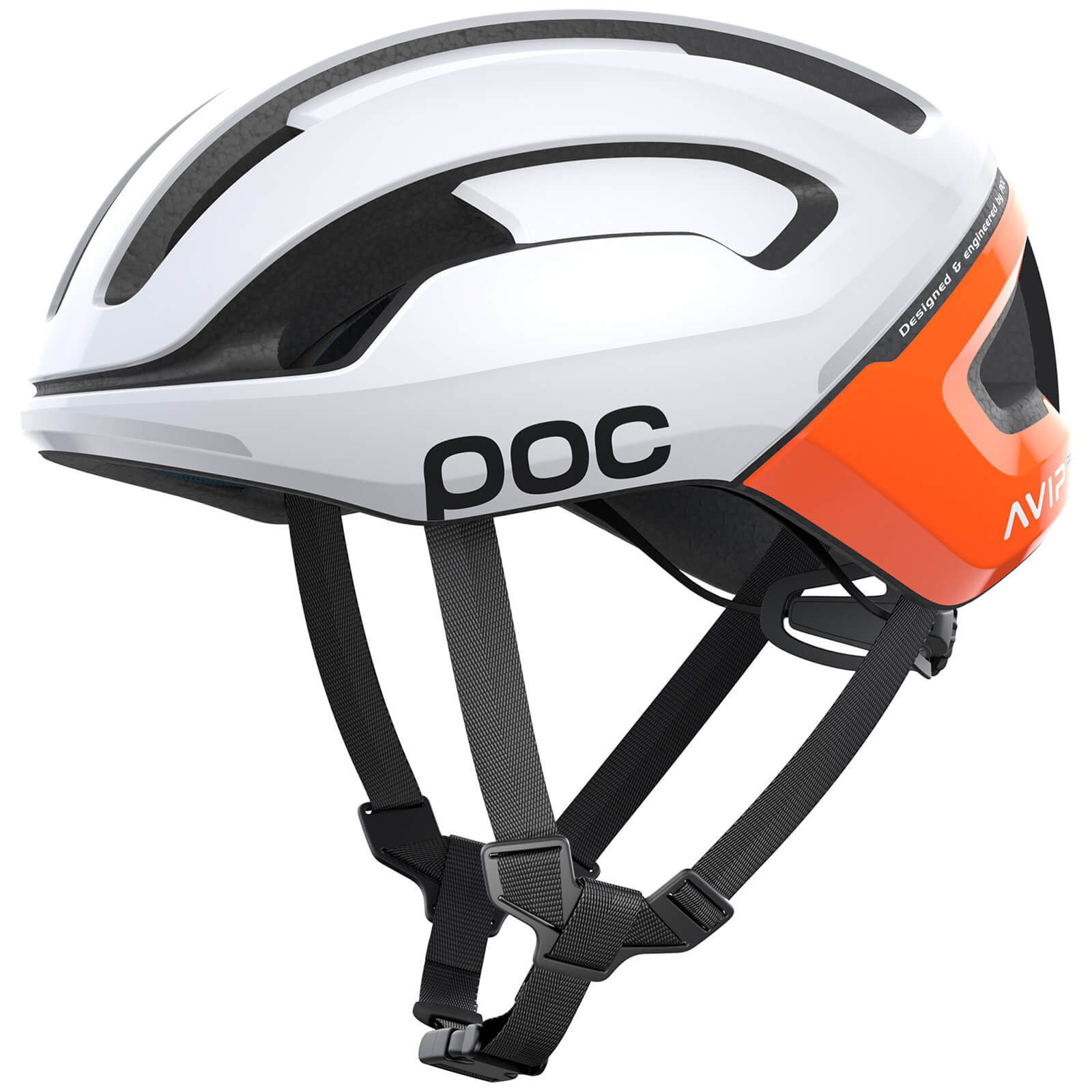 POC Omne Air SPIN Road Helmet - S/50-56cm - Zink Orange AVIP