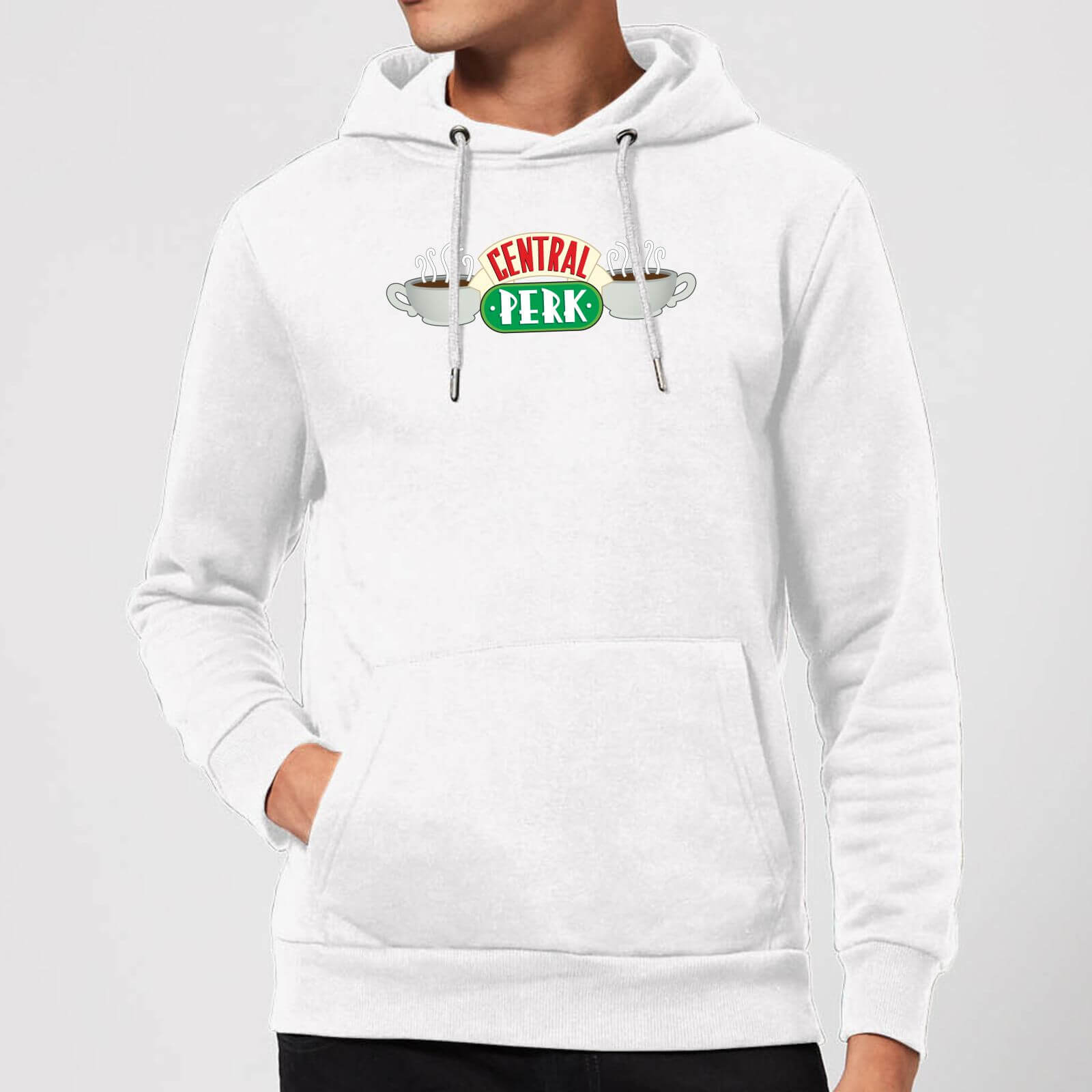 Friends Central Perk Hoodie - White