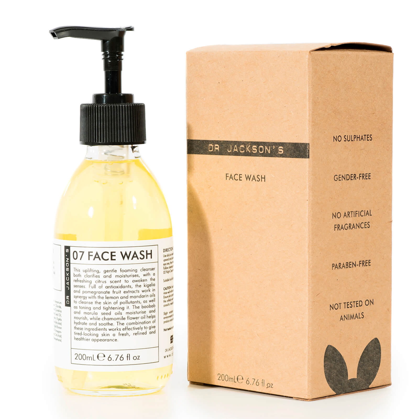 Dr. Jackson's Natural Products 07 Face Wash 200ml