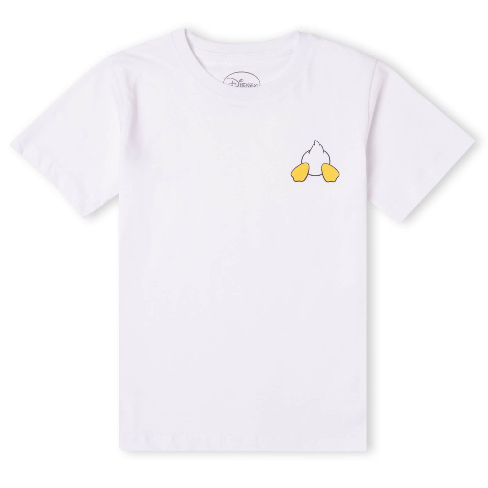

Disney Donald Duck Backside Kids' T-Shirt - White - 9-10 Anni