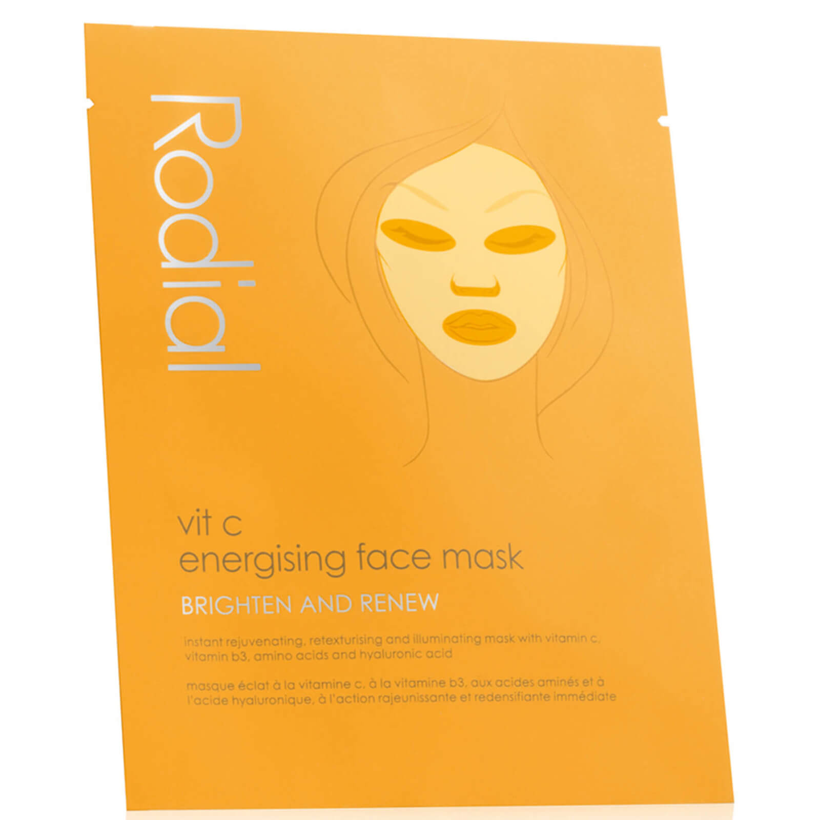 Photos - Facial Mask Rodial Vitamin C Cellulose Sheet Mask  SKVITCELUMSK (Single Pack)