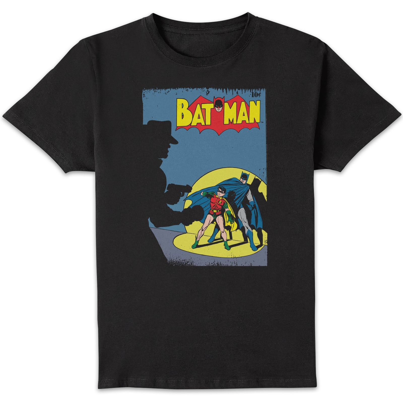 Batman Batman Cover Men's T-Shirt - Black - 4XL