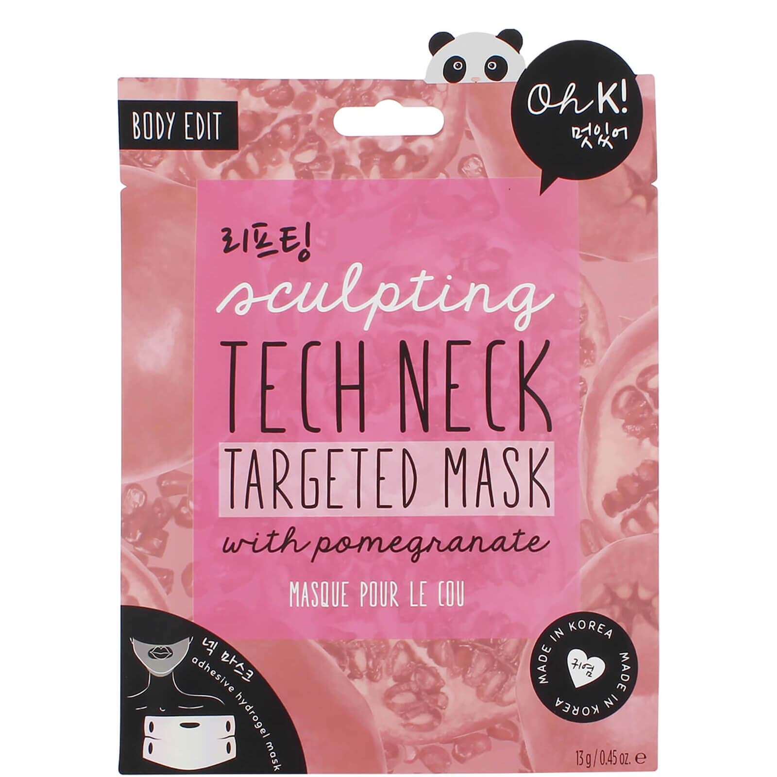 

Oh K! Korean Pomegranate Tech Neck Mask 18g