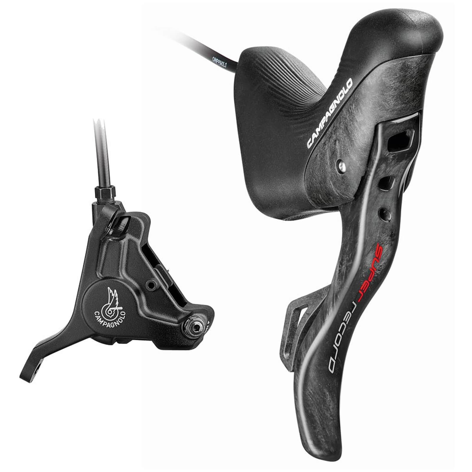 Campagnolo Super Record EPS 12 Speed Hydraulic Disc Brake Levers - 160mm - Front Caliper - Right Hand