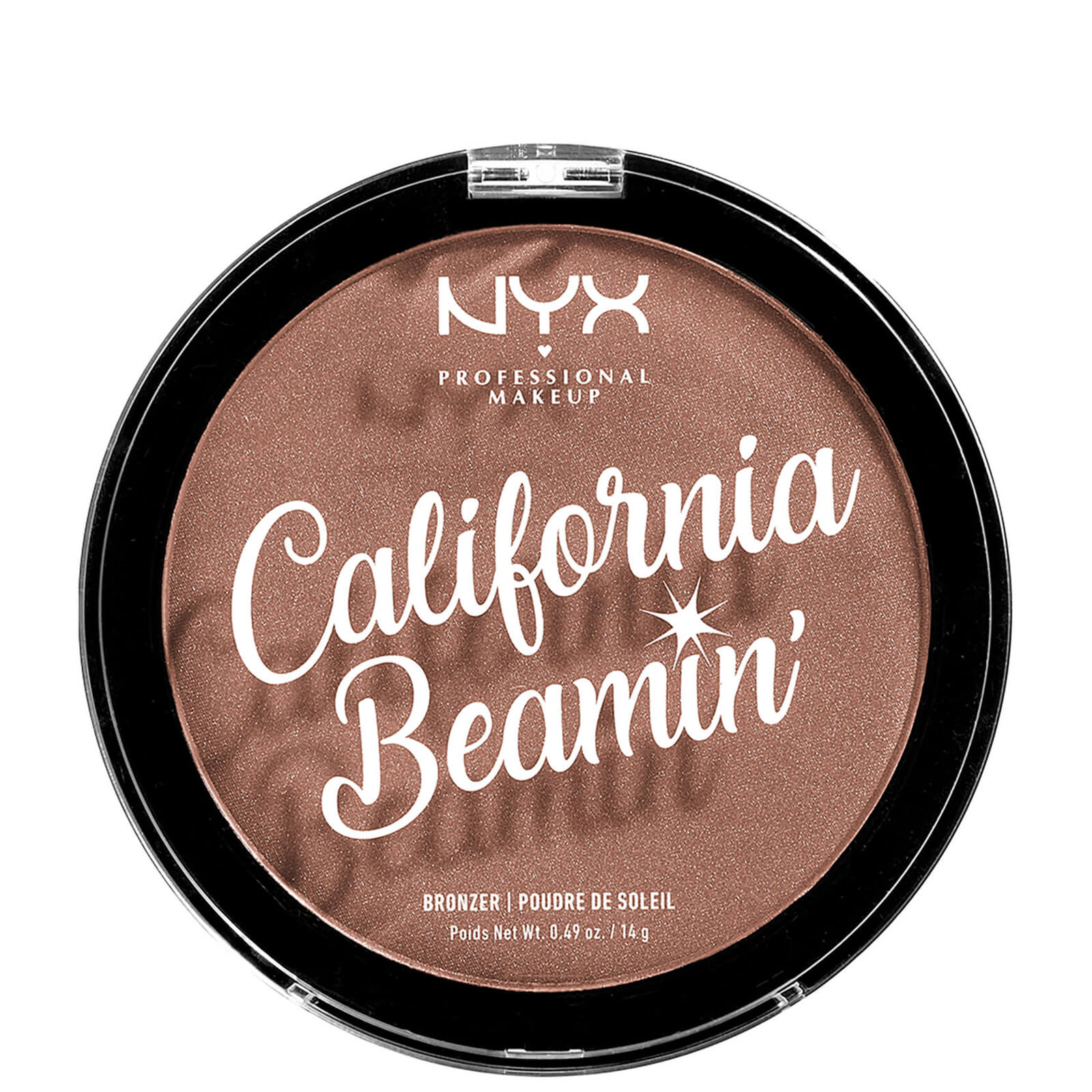 nyx professional makeup california beamin' face and body bronzer 14g (various shades) - free spirit