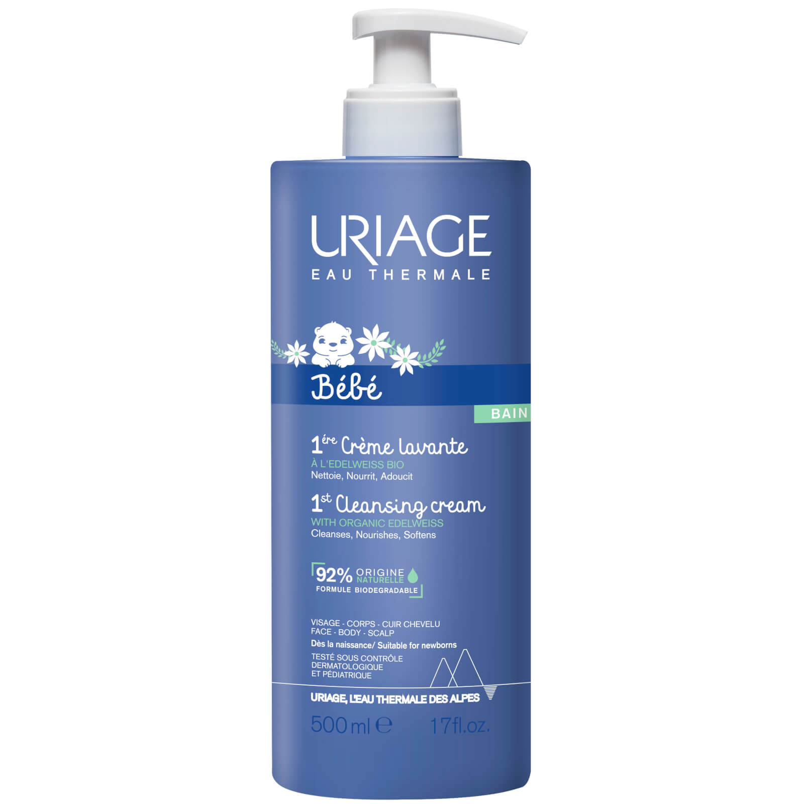 Uriage Promo Baby 1st Cleansing Cream 500ml