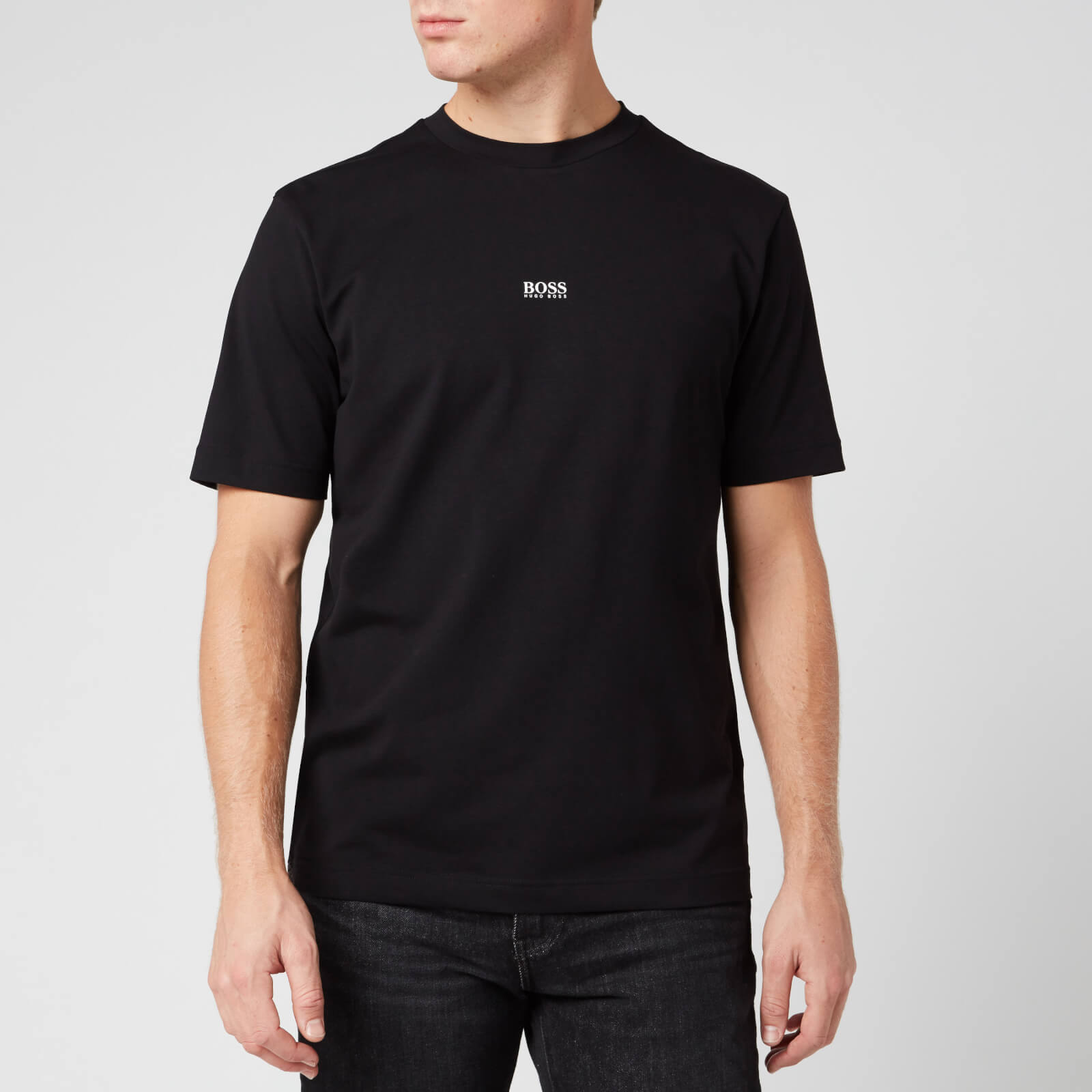 BOSS Casual Men's Tchup T-Shirt - Black - L