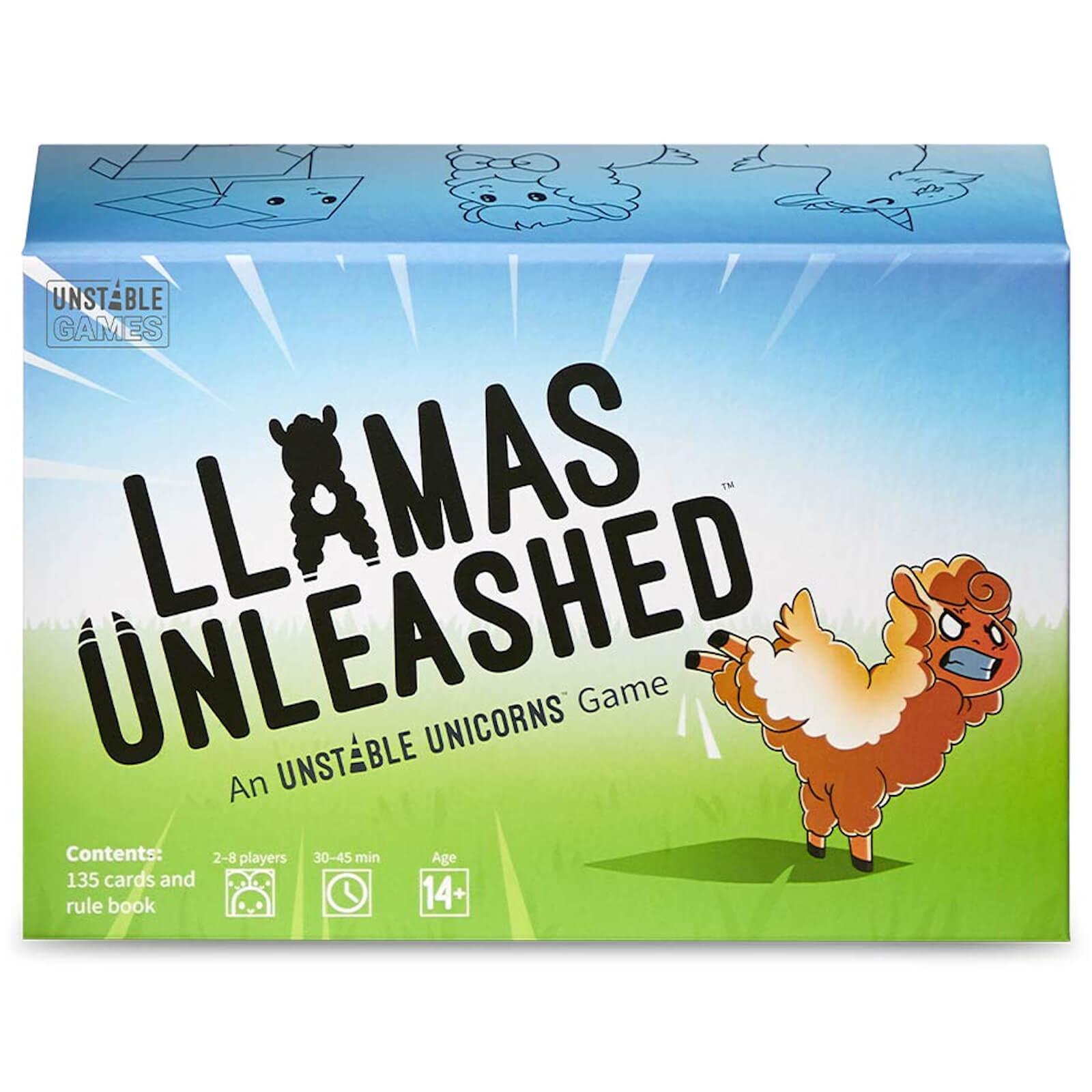 Llamas Unleashed Card Game