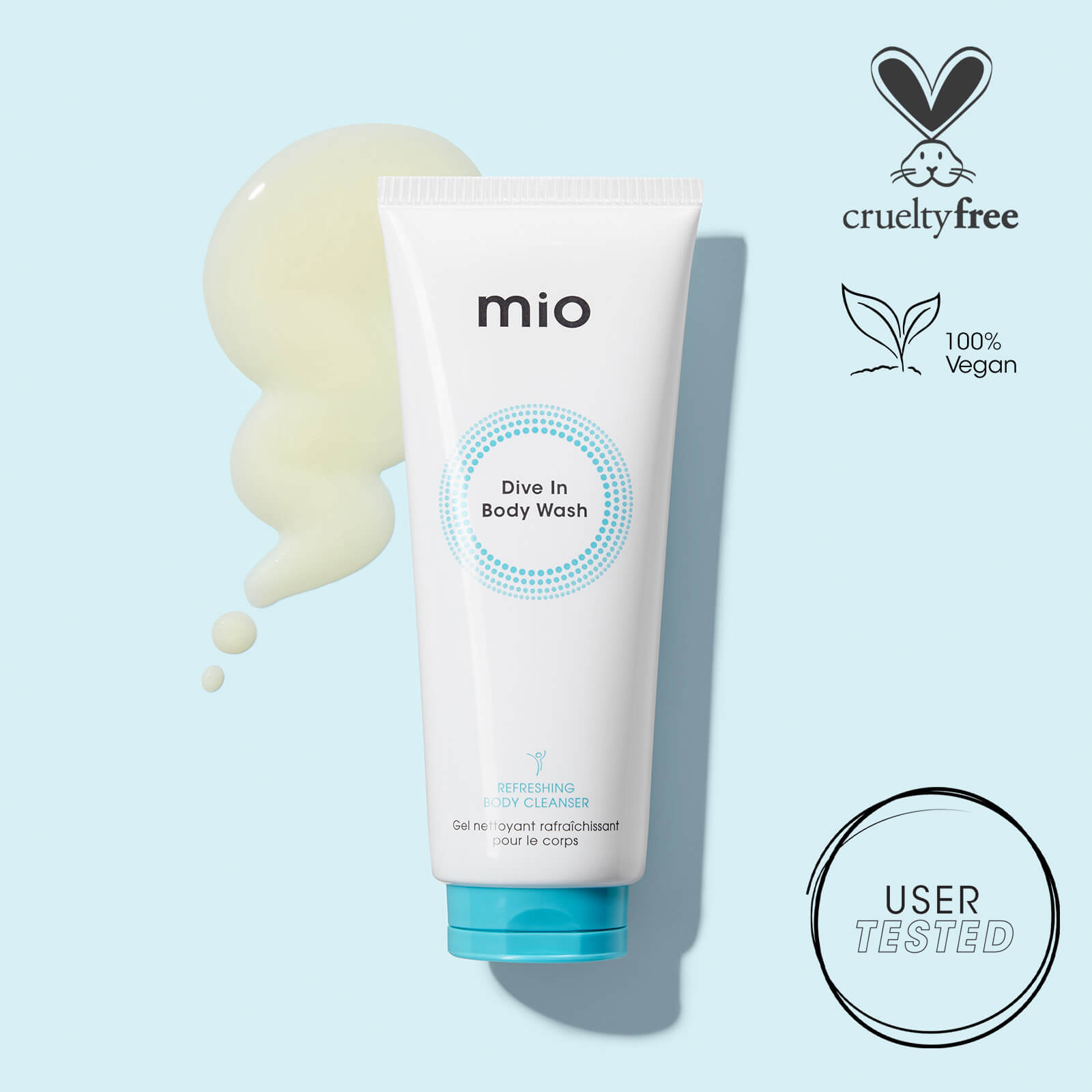 Shop Mio Skincare Dive In Refreshing Body Wash With Ahas 200ml