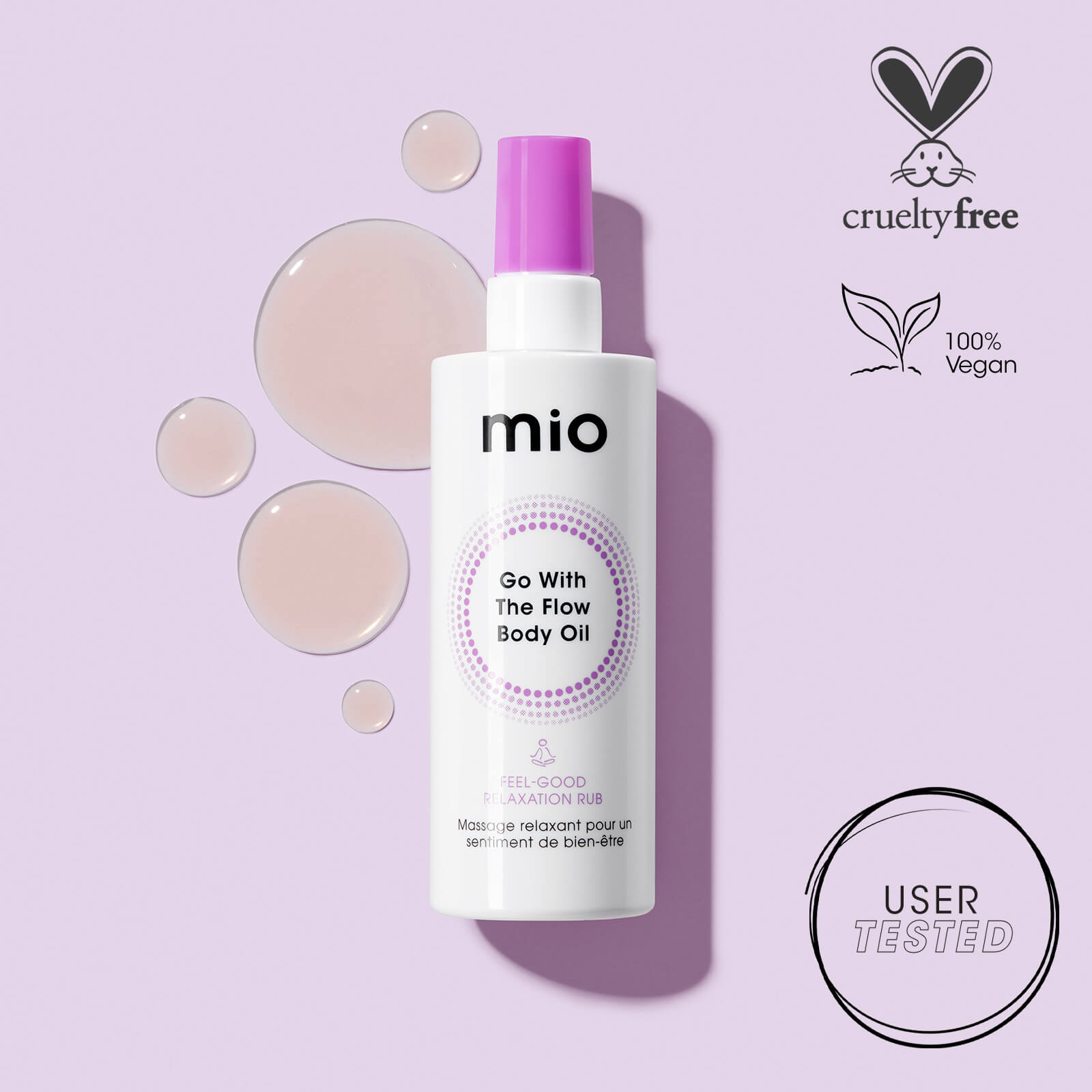 Shop Mio Skincare Go With The Flow Calming Body Oil 130ml