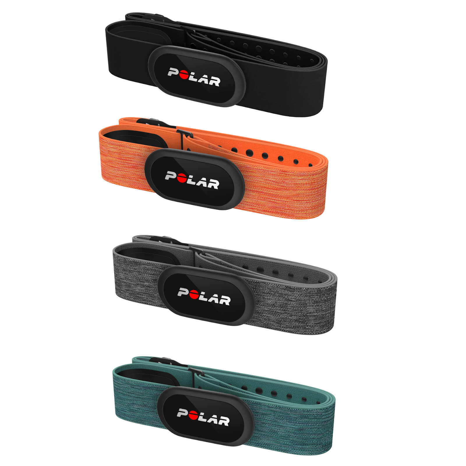Image of Polar H10 Ant+ Heart Rate Monitor - XS-S - Black