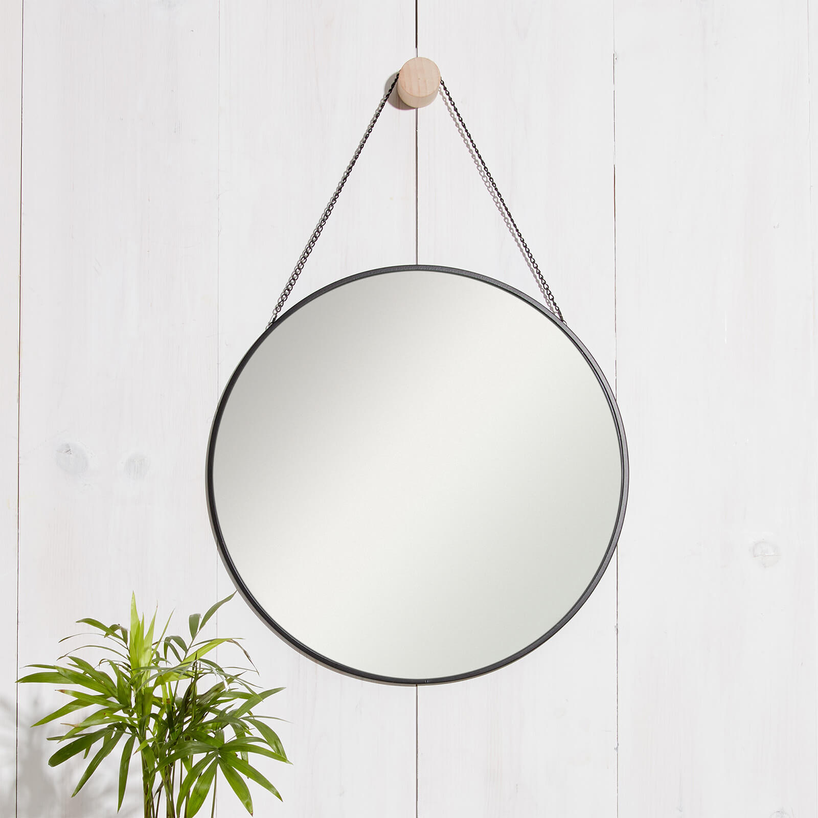Round Hanging Mirror with Gift Box