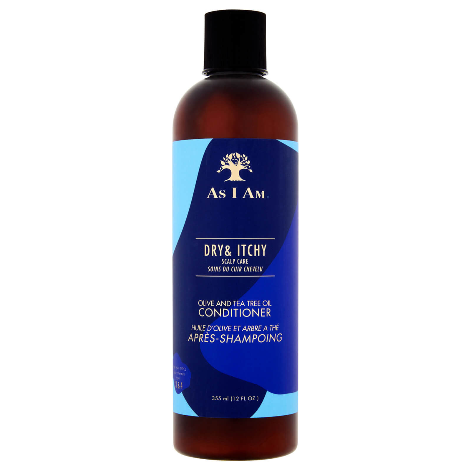 Photos - Hair Product As I Am Dry and Itchy Scalp Care Olive and Tea Tree Oil Conditioner 355ml