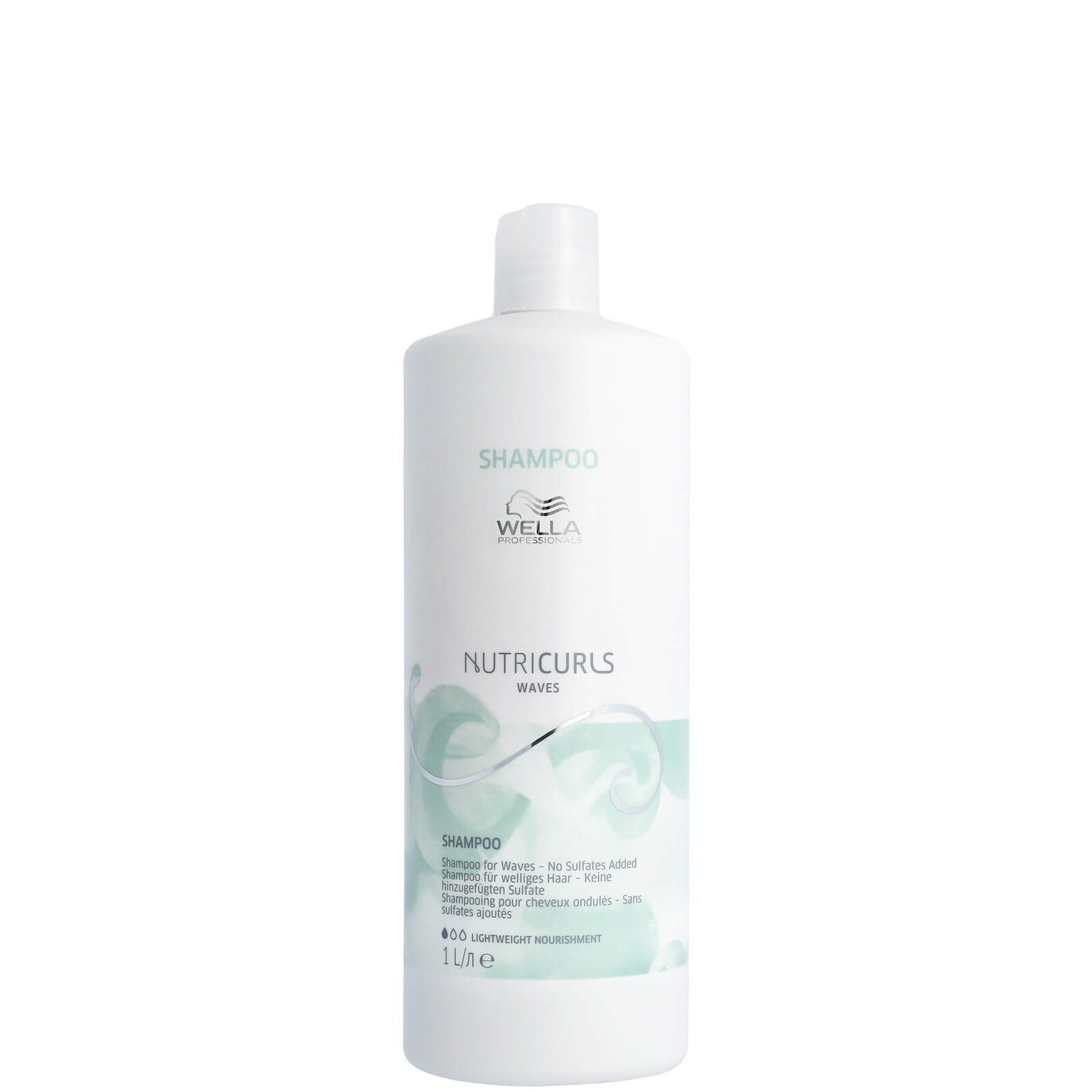Wella Professionals Nutricurls Shampoo for Waves 1000ml product