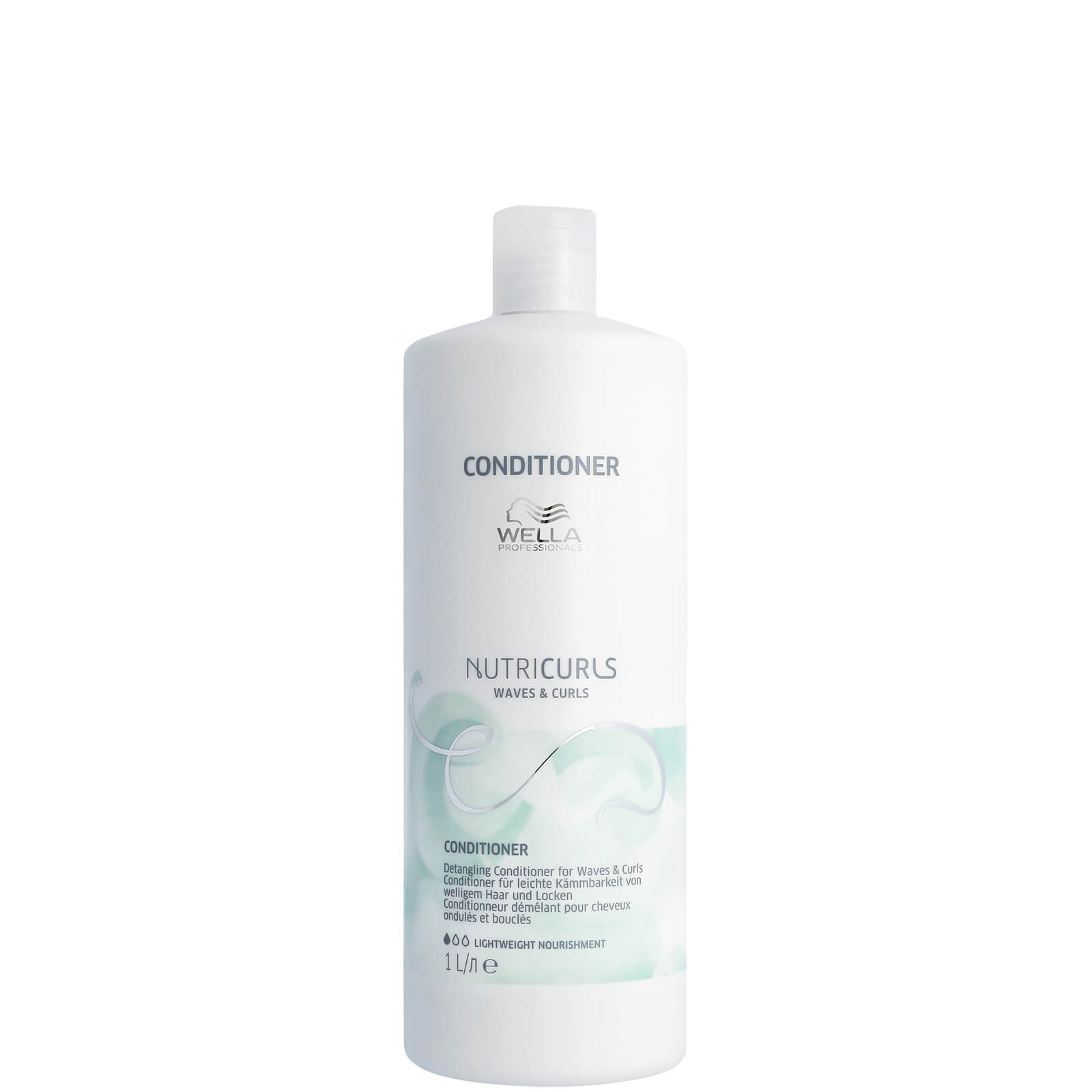Wella Professionals Nutricurls Detangling Conditioner for Waves and Curls 1000ml