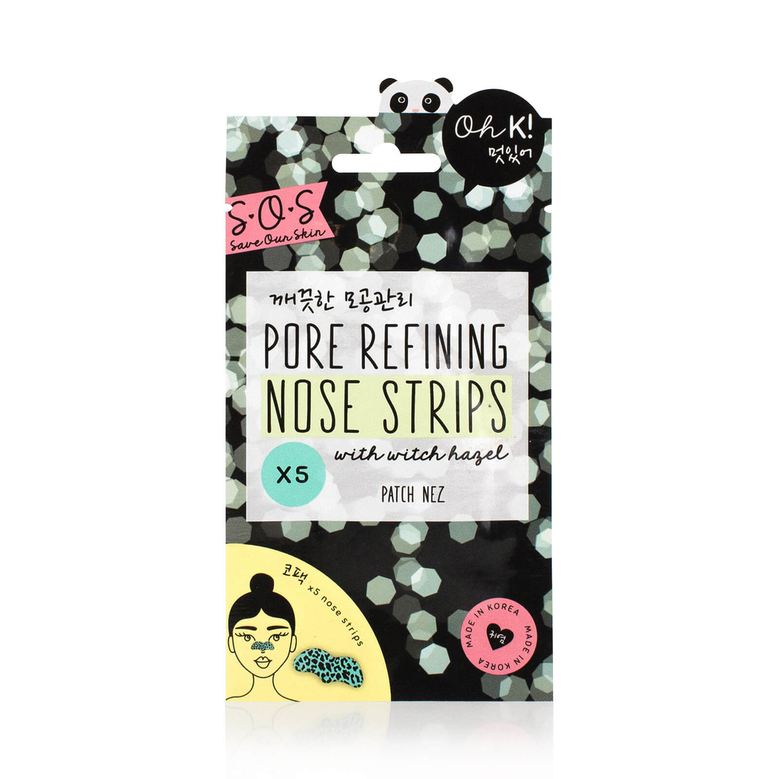 

Oh K! SOS Pore Refining Targeted Strips (5 Strips)